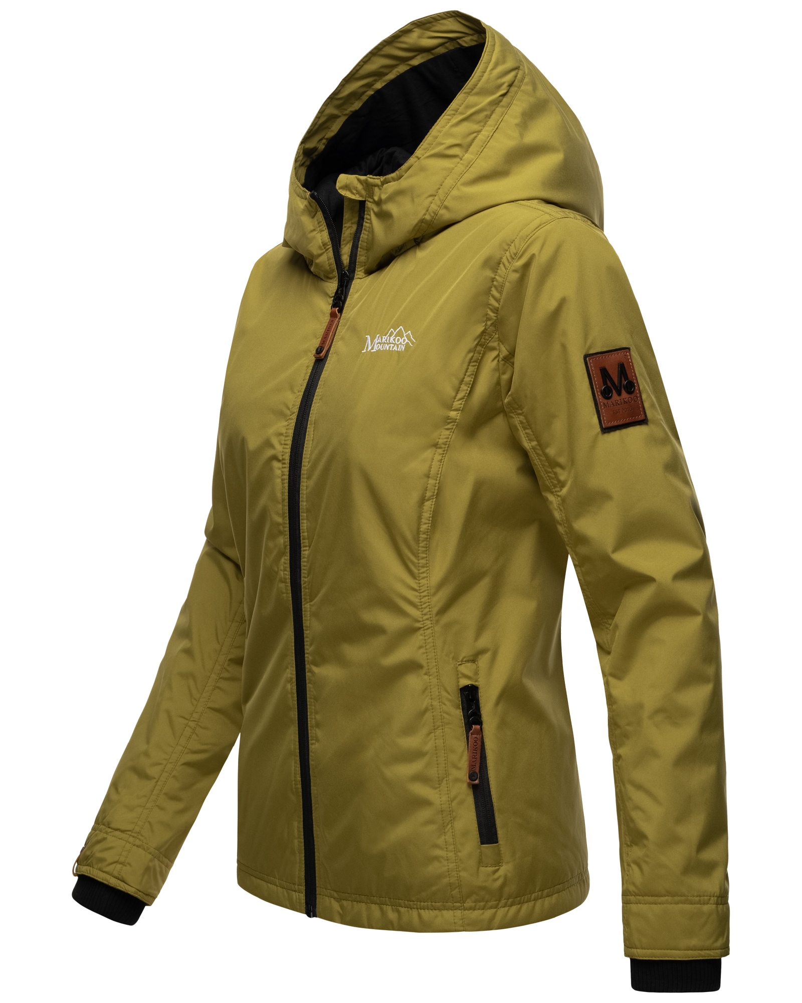 Marikoo Outdoorjacke »Brombeere«, sportliche Übergangsjacke mit Kapuze