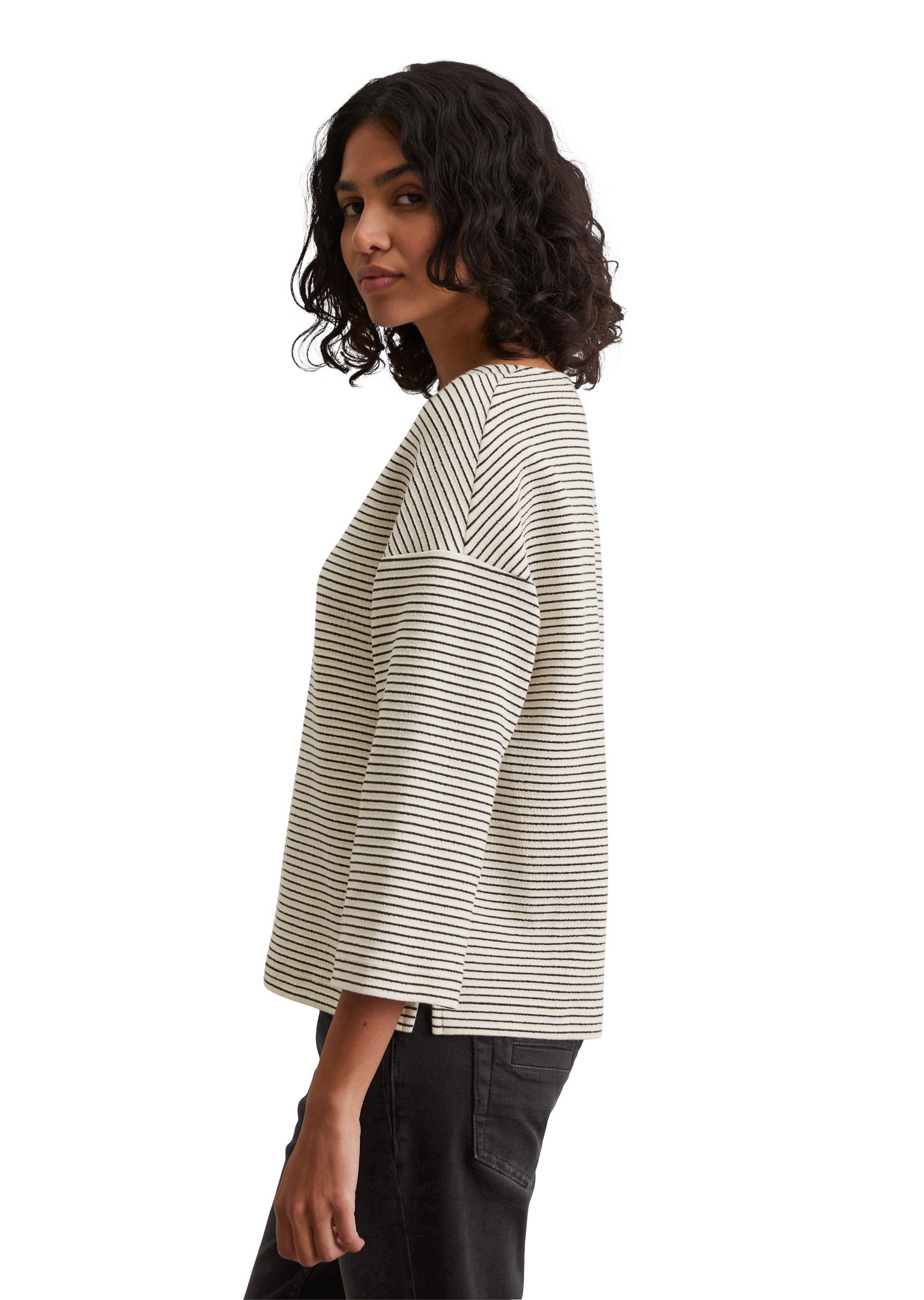 Marc O'Polo Langarmshirt »aus mittelschwerem Jersey«