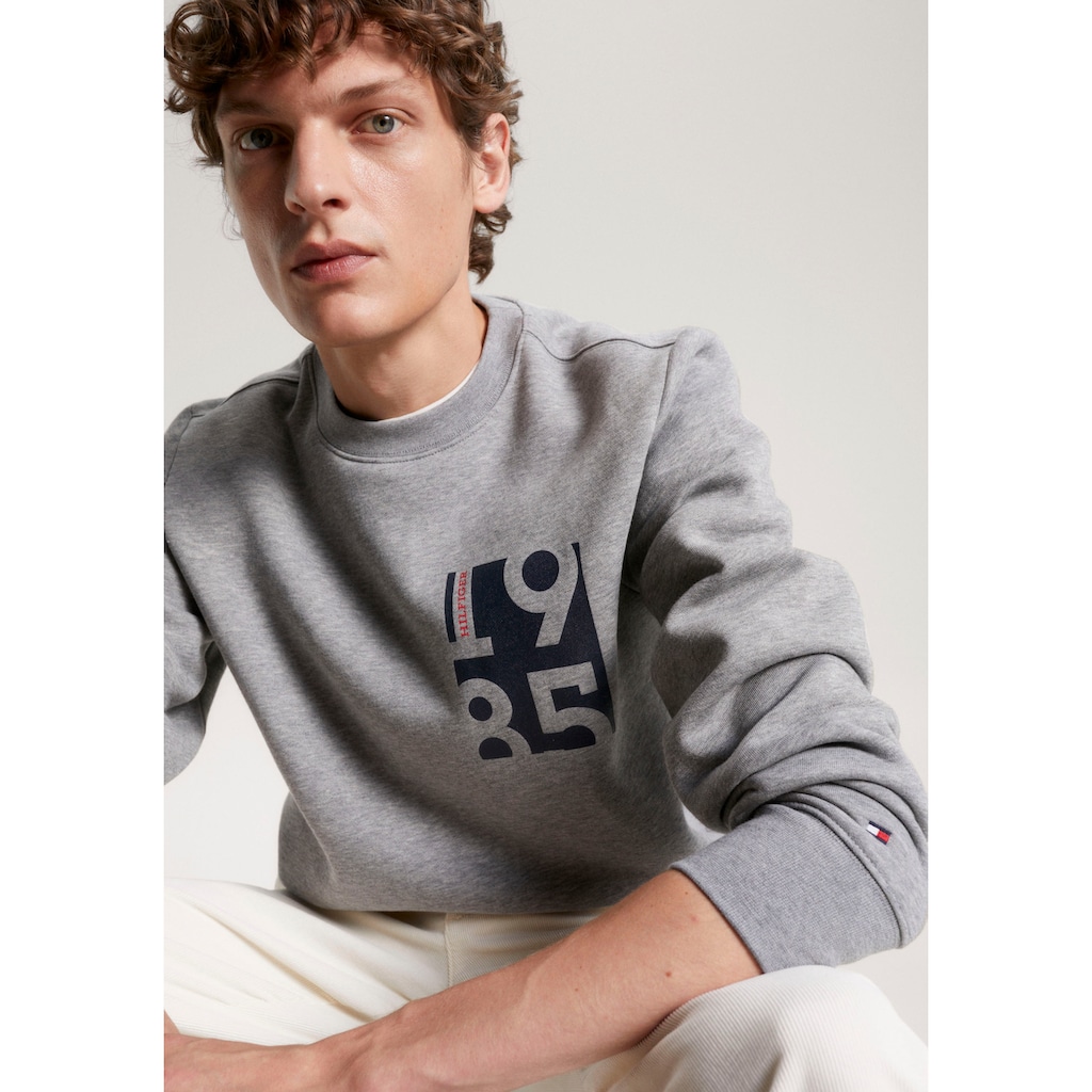 Tommy Hilfiger Sweatshirt »CHEST PRINT CREWNECK«