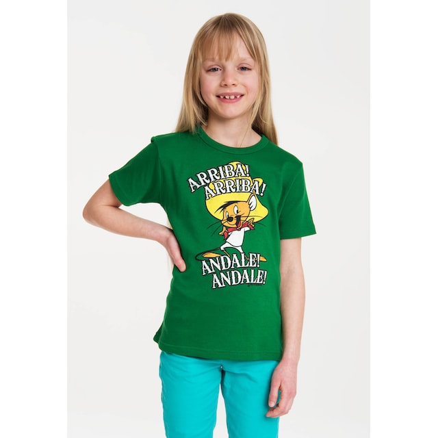 LOGOSHIRT T-Shirt »Speedy Gonzales - Looney Tunes«, mit tollem Frontprint  bestellen | BAUR