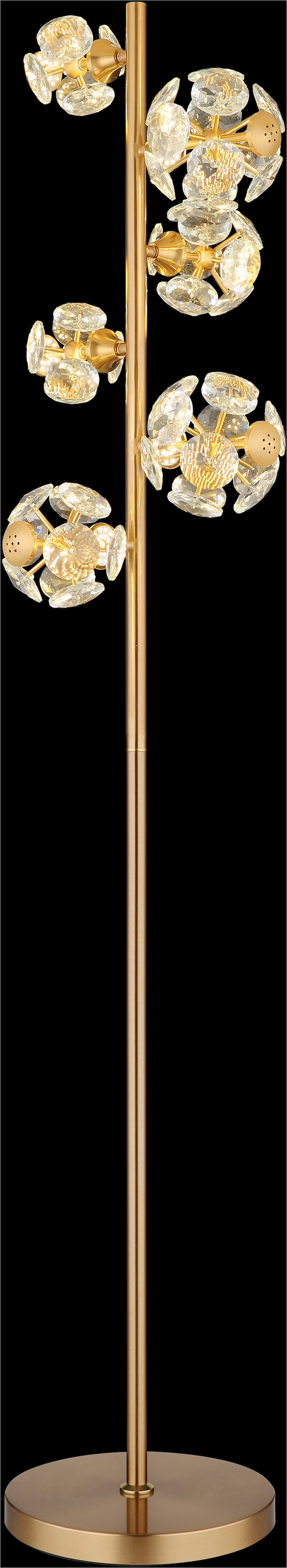 GLOBO LIGHTING Stehlampe »VIRINA« LED-Modul 1 Stk. Warmweiß