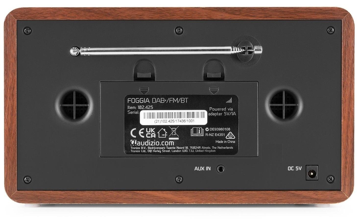 AUDIZIO Digitalradio (DAB+) »Foggia« ( Digitalradio (DAB+) | FM-Tuner 50 W)