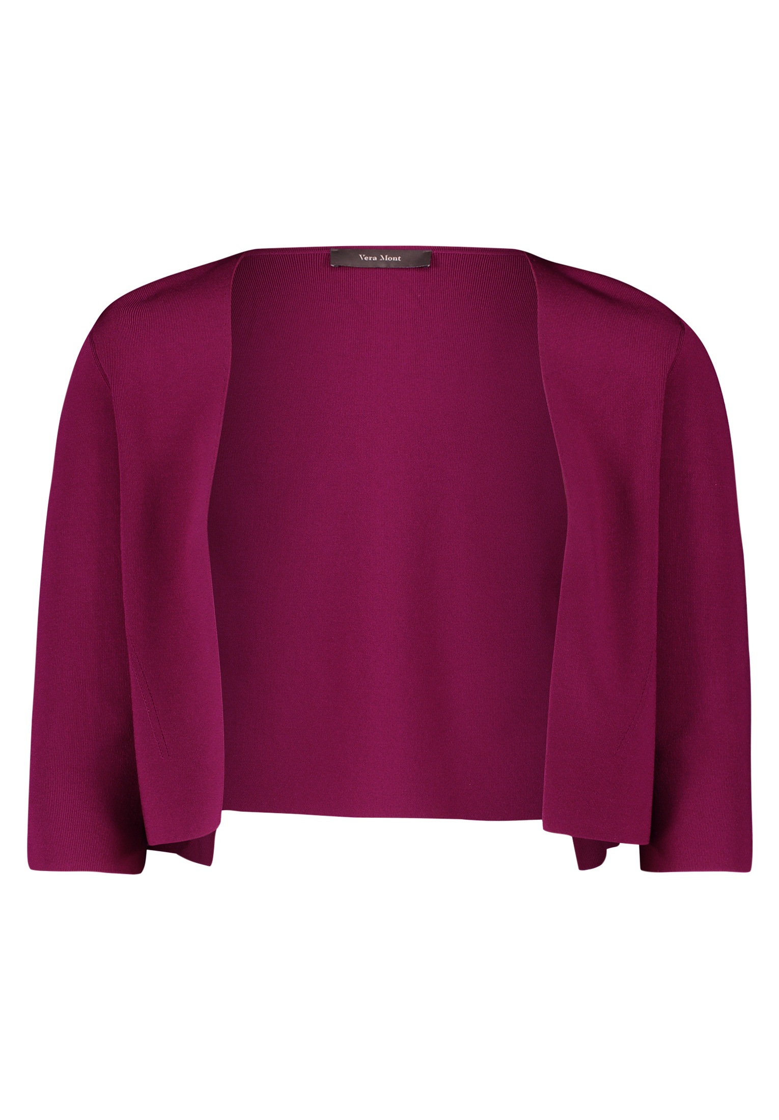 Vera Mont Strickjacke "Damen Strickbolero langarm" 1 Stk. tlg. Ärmelschlitz günstig online kaufen