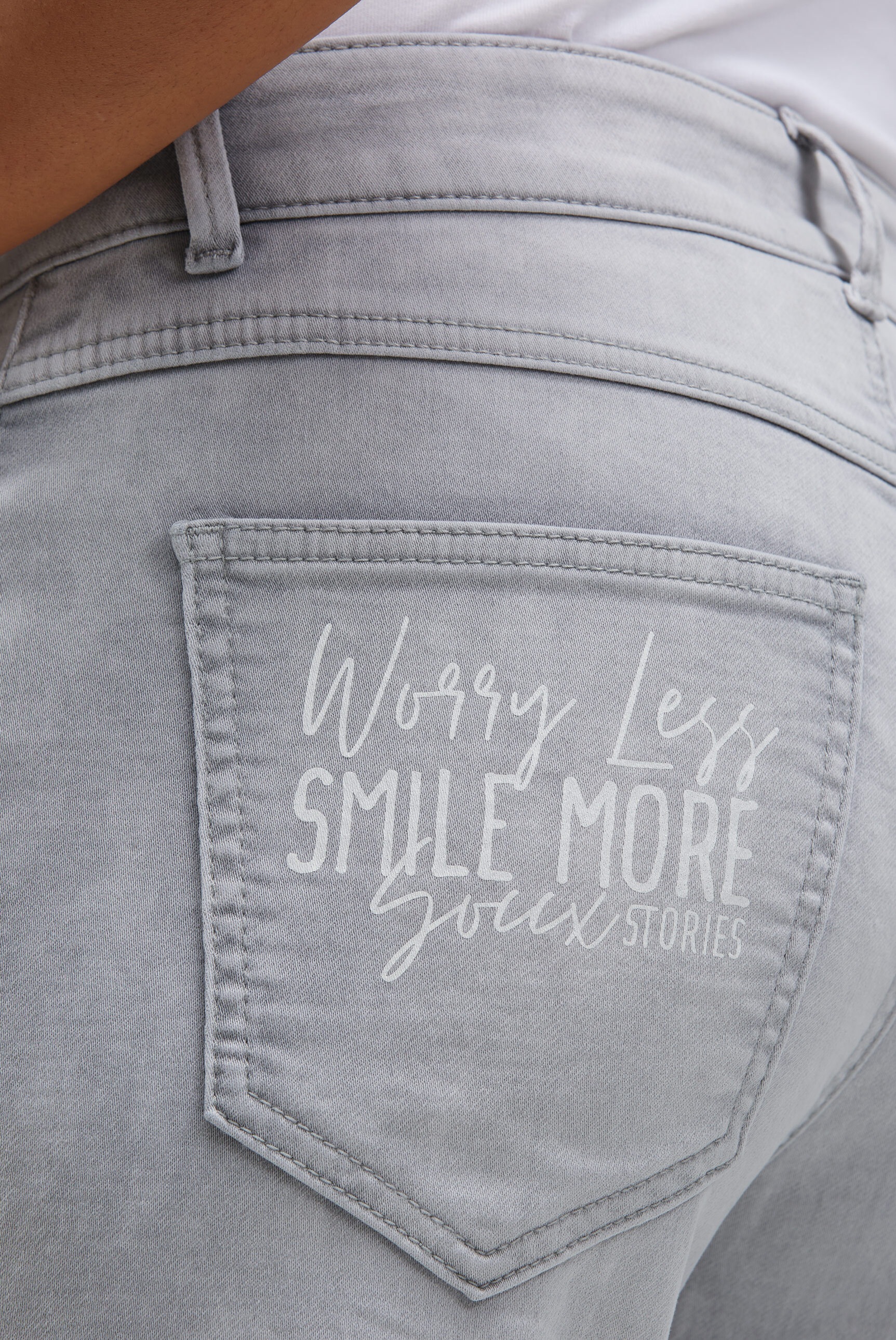 SOCCX Comfort-fit-Jeans mit normaler Leibhöhe