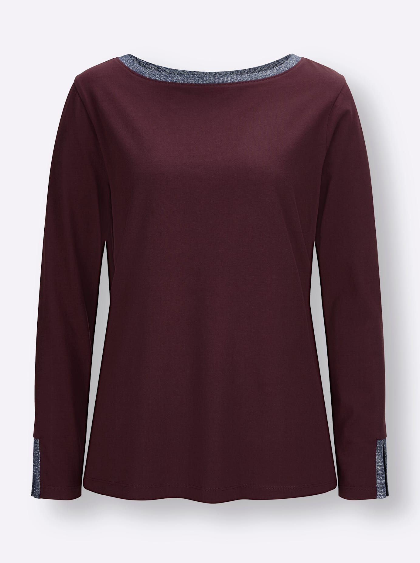 Thumbnail - Classic Basics Langarmshirt "U-Boot-Shirt", (1 tlg.)