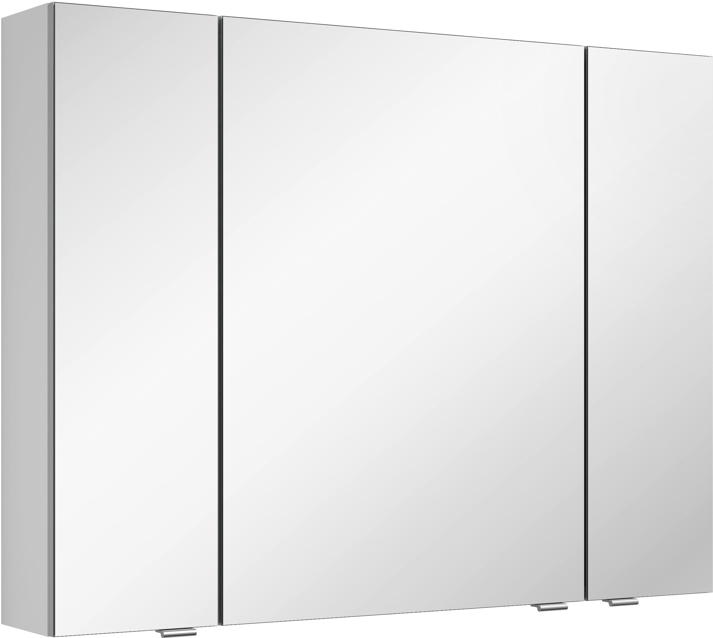 MARLIN Spiegelschrank "3980", mit doppelseitig verspiegelten Türen, vormontiert