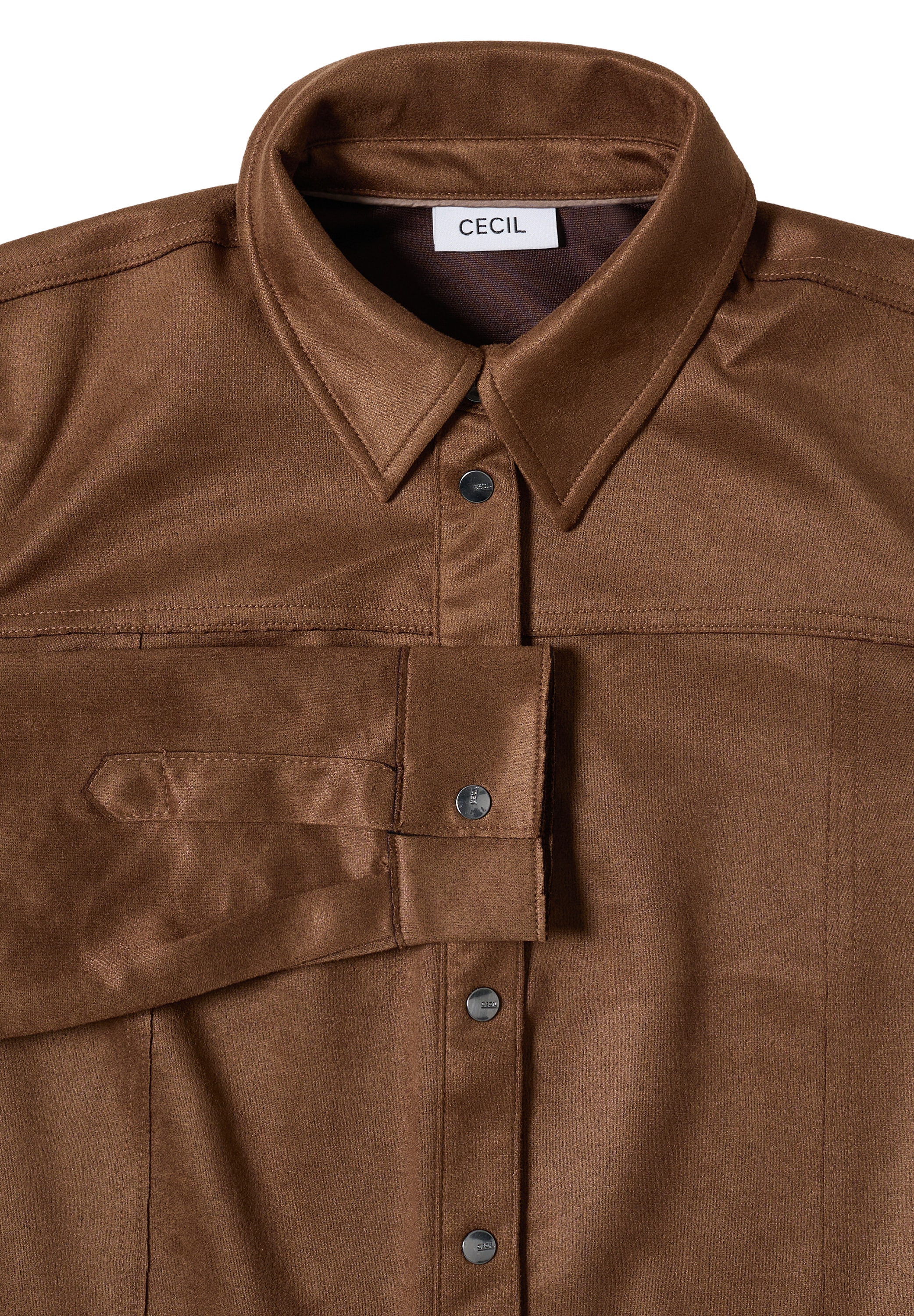 Cecil Shirtkleid, knielang