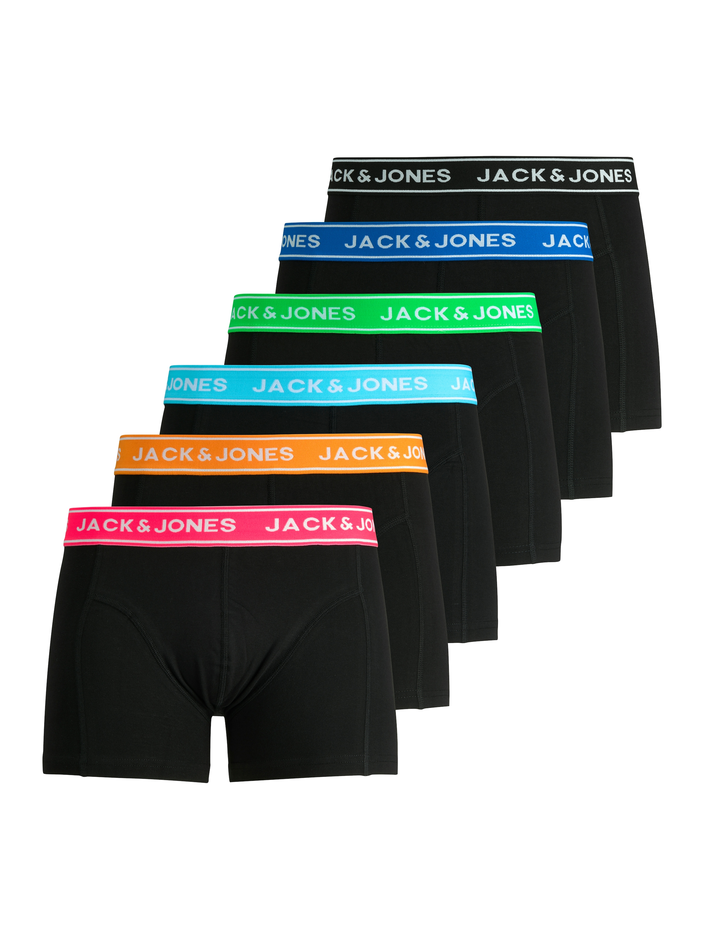 Jack & Jones Trunk "JACCRISP im 6er Pack mit Logobund und Stretchkomfort" P günstig online kaufen