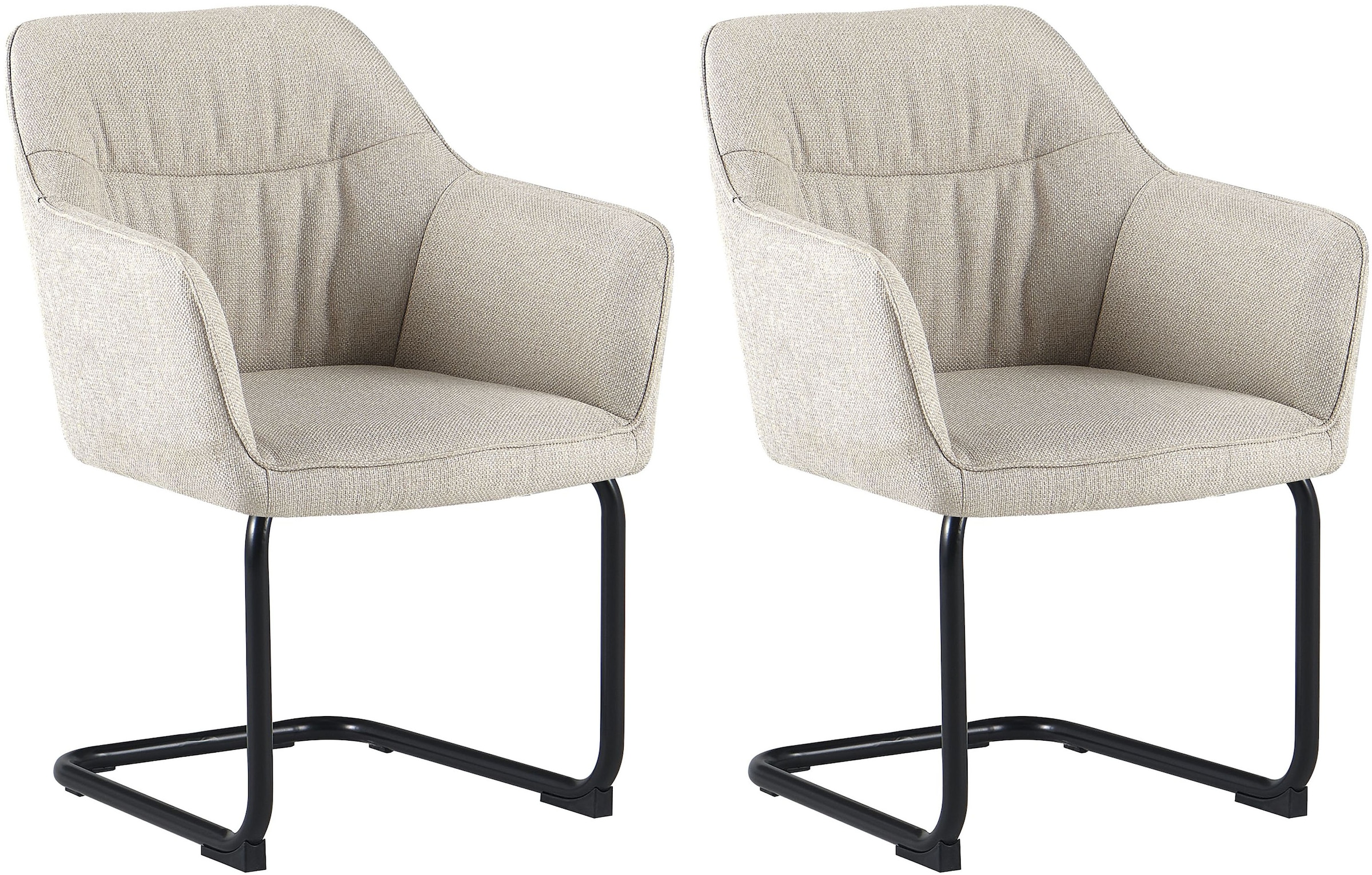 OTTO home Freischwinger "Elba" (Set) 2 Stk.gemütlicher Stuhl / Sessel, 180 günstig online kaufen