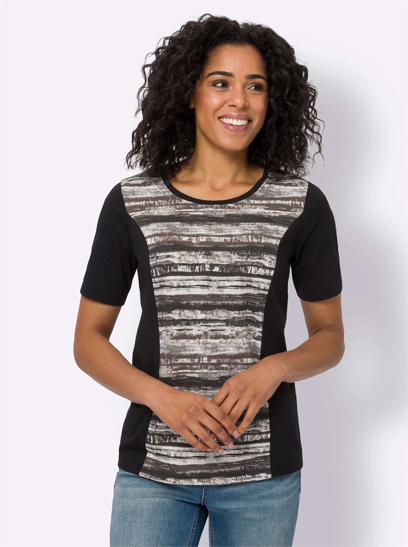 Classic Basics Kurzarmshirt "Shirt" 1 Stk. tlg. günstig online kaufen