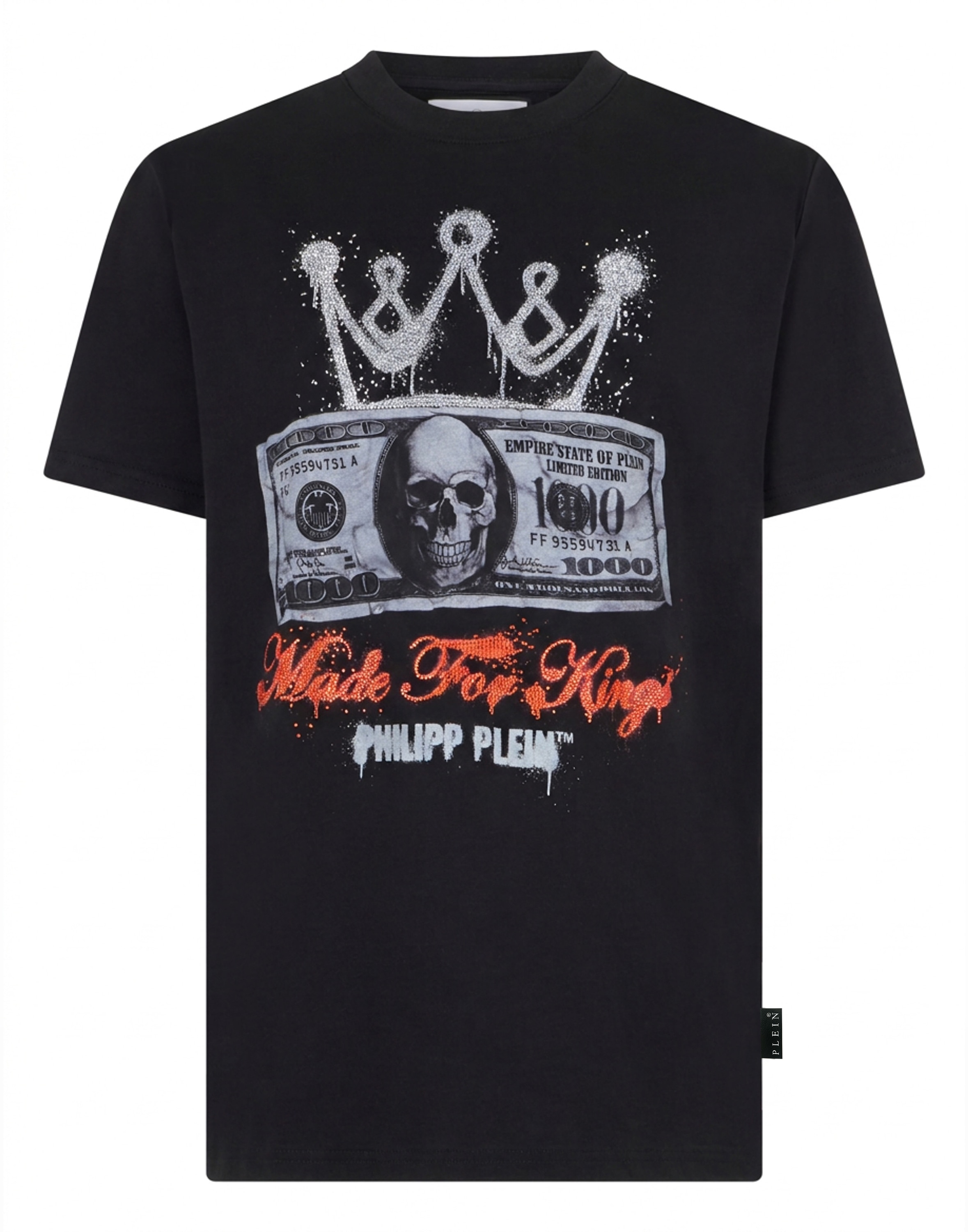 PHILIPP PLEIN T-Shirt "Kurzarm-Rundhals-T-Shirt"