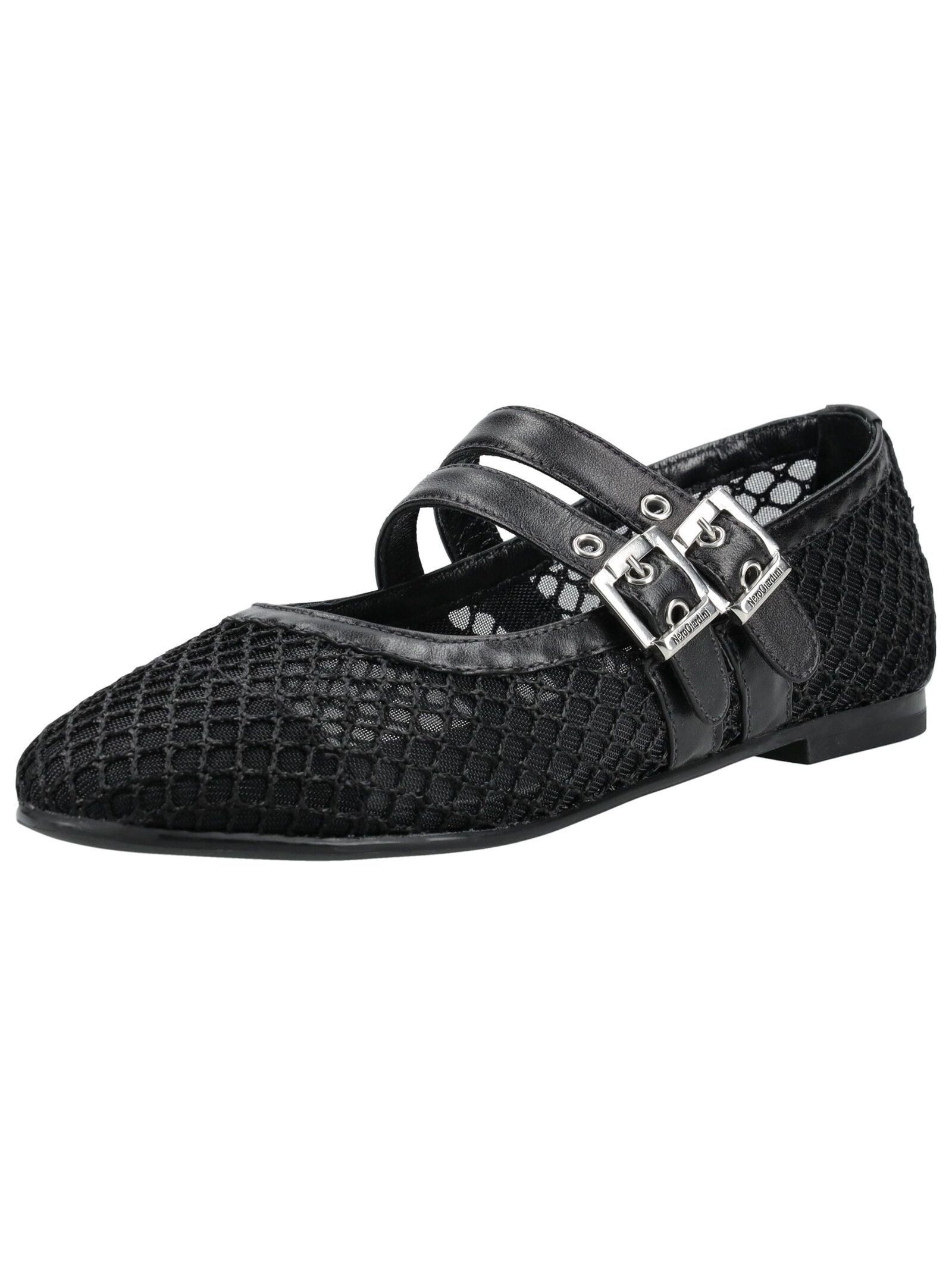 Nero Giardini Riemchenballerina "Nero Giardini Ballerinas Leder/Textil" günstig online kaufen