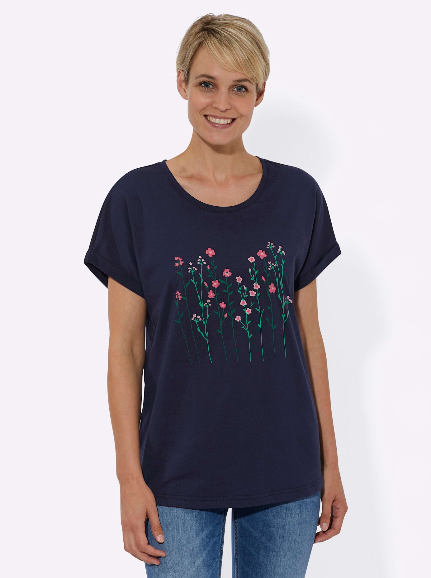 Classic Basics Rundhalsshirt "Shirt" 1 Stk. tlg. günstig online kaufen