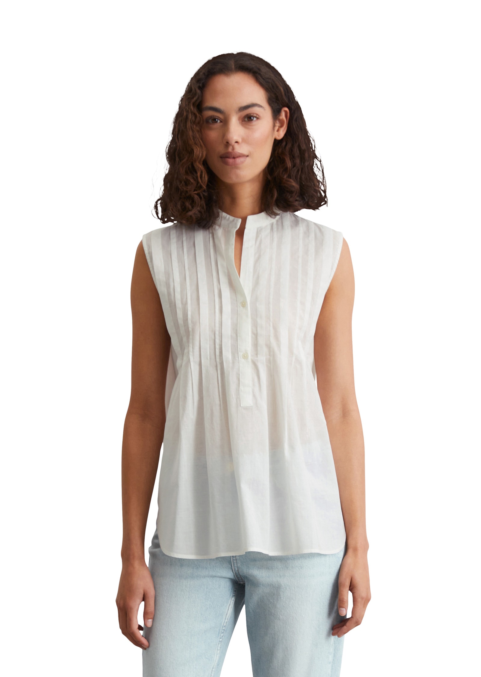 Marc OPolo Blusentop "aus Silky-Touch-Baumwoll-Voile" günstig online kaufen
