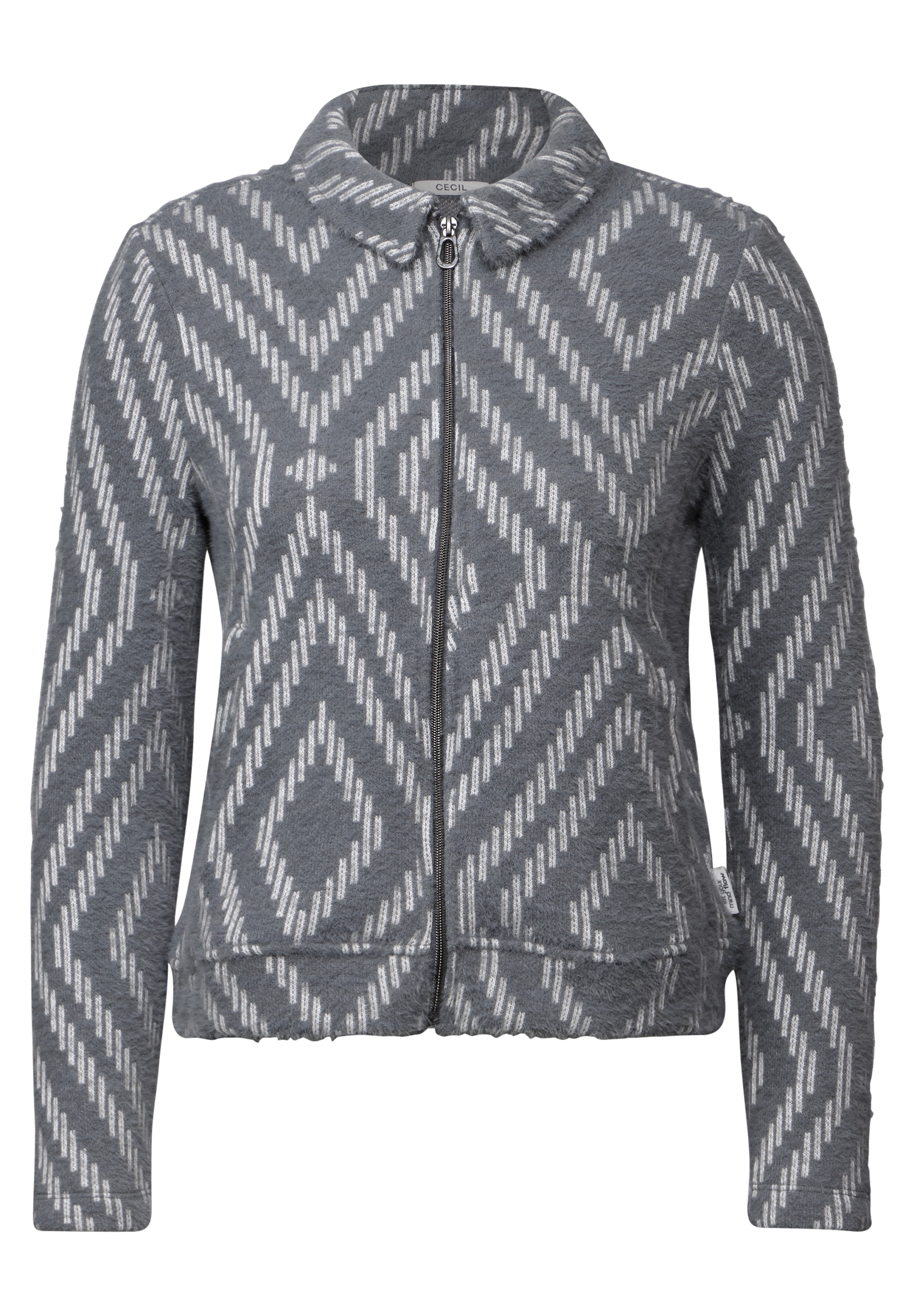 Cecil Cardigan, aus softem Materialmix