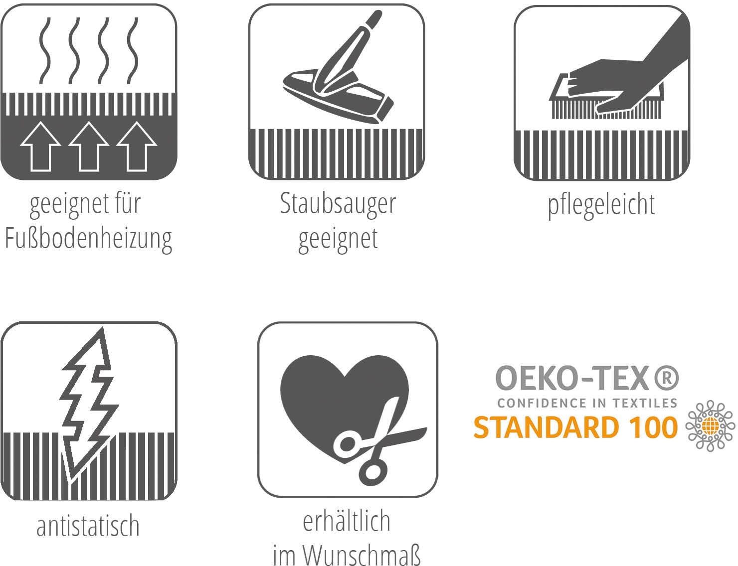 SCHÖNER WOHNEN-Kollektion Teppich »Attraction 215«, rechteckig, 8 mm Höhe, Wohnzimmer