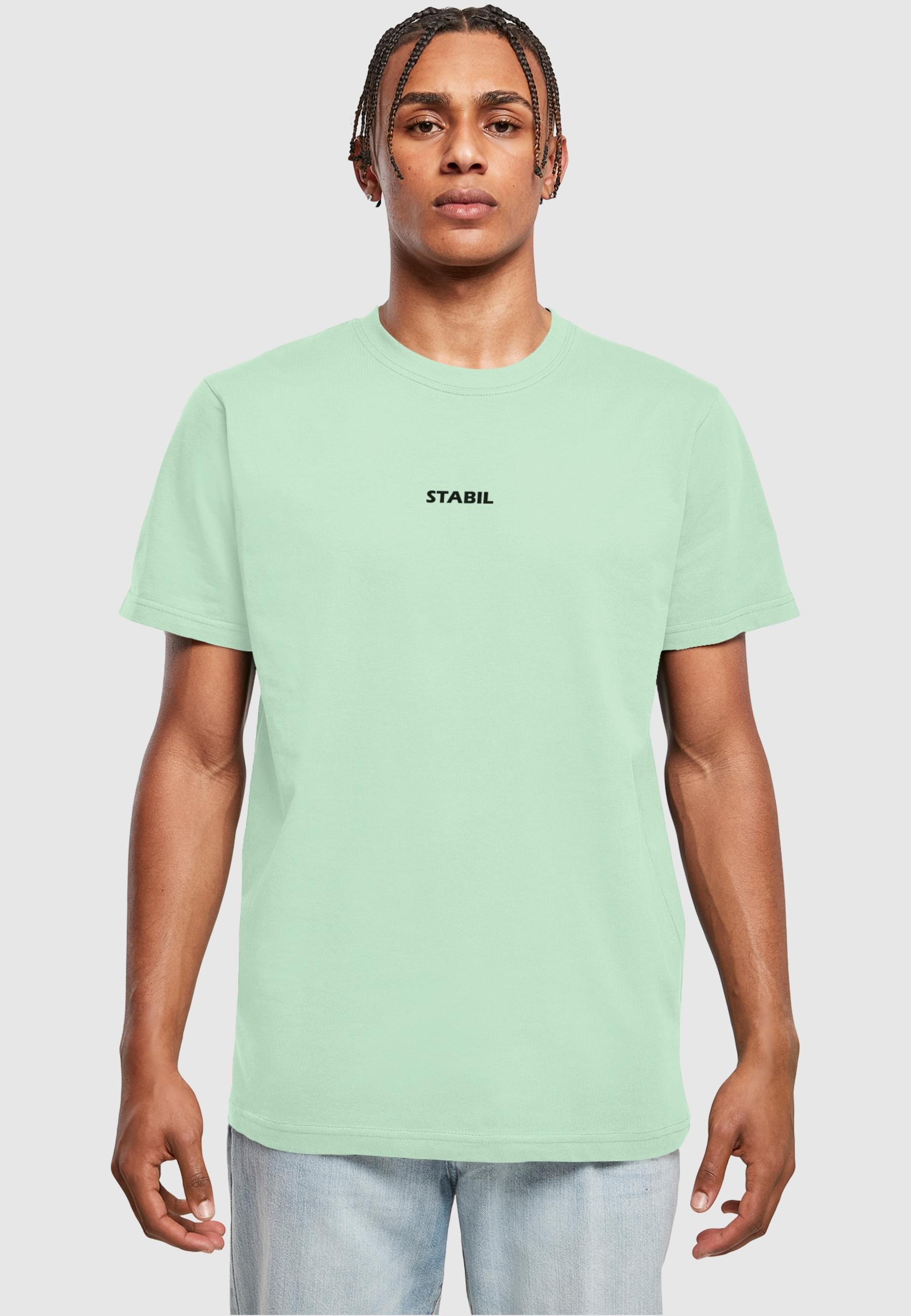 Merchcode T-Shirt »Merchcode Herren Stabil T-Shirt Round Neck«, (1 tlg.)