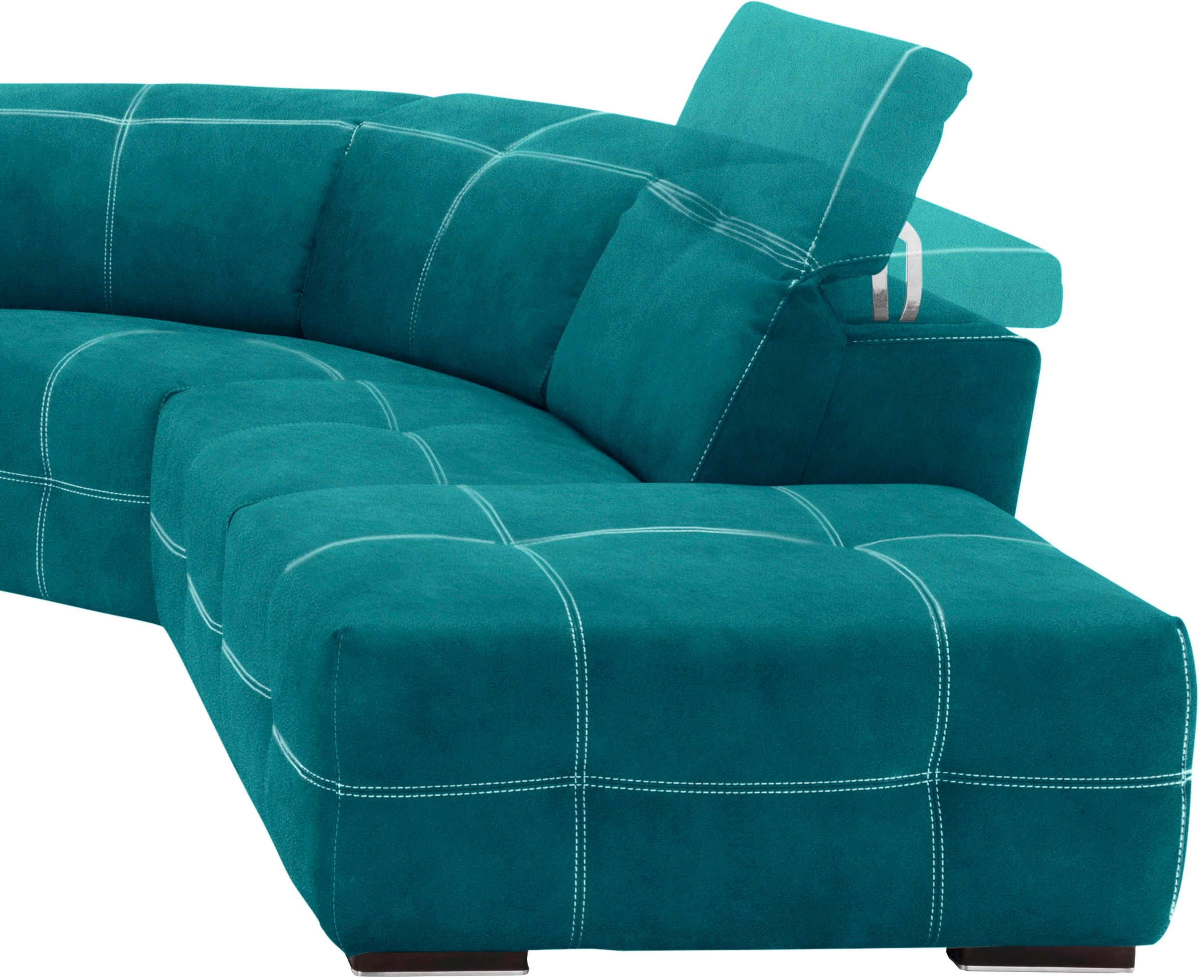 Egoitaliano Ecksofa "Sauvanne", wahlweise mit elektrischer Relaxfunktion, K günstig online kaufen