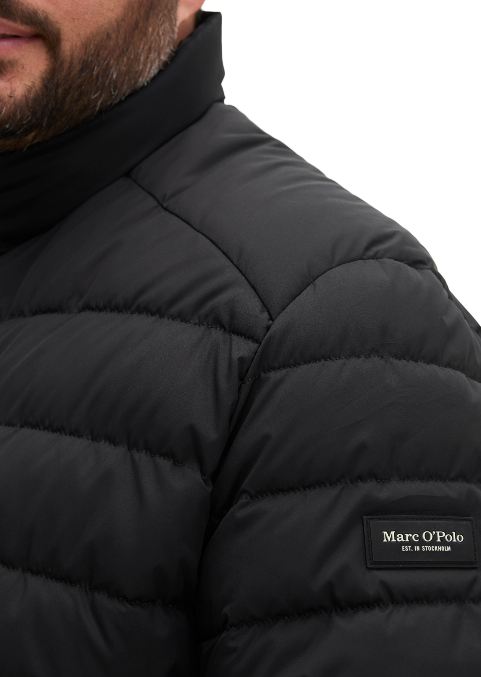 Marc O'Polo Outdoorjacke »in leichter, wasserabweisender Qualität« ohne Kapuze