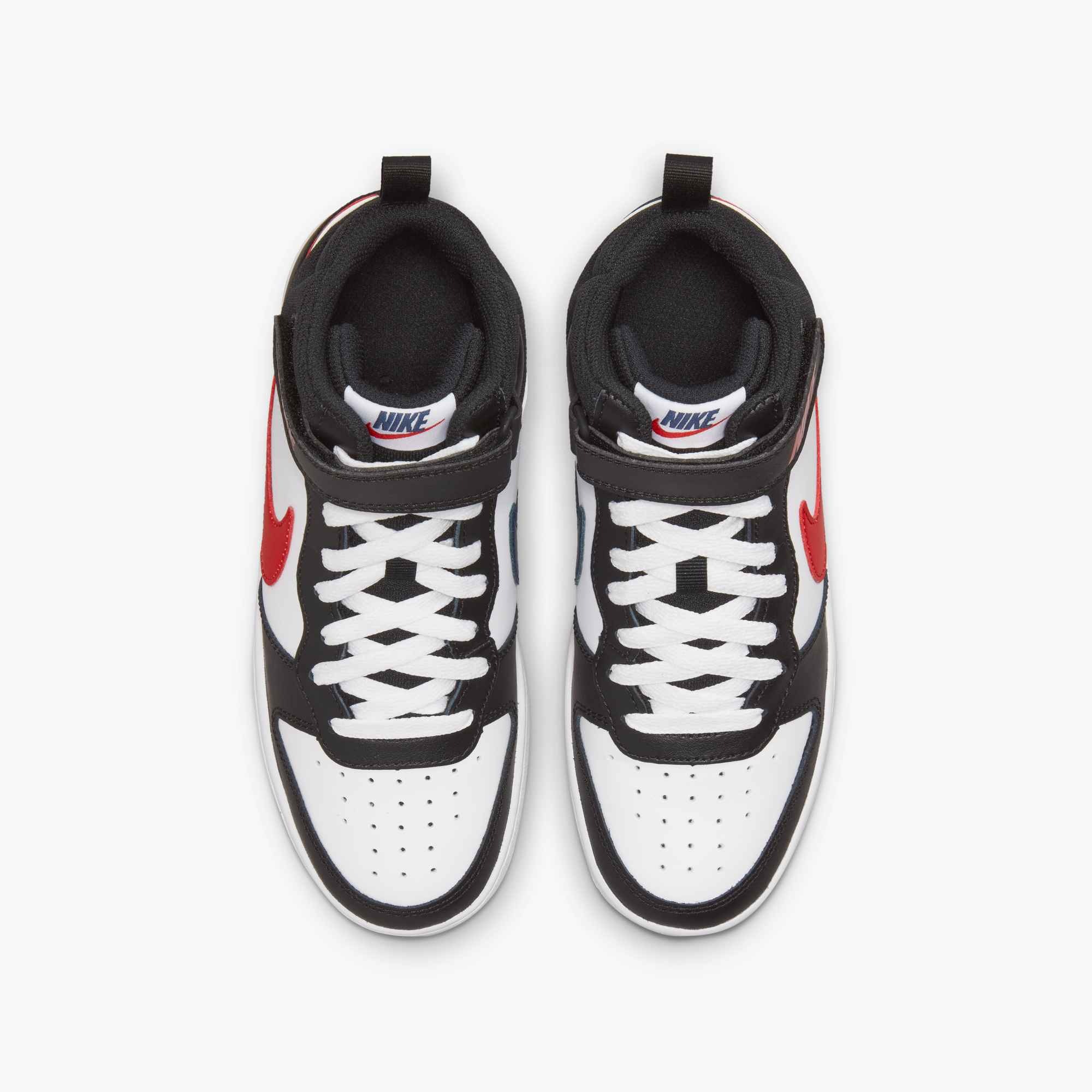 Nike Sportswear Sneaker »COURT BOROUGH MID 2 BG«  Design auf den Spuren des Air Force 1, für Kinder & Jugendliche