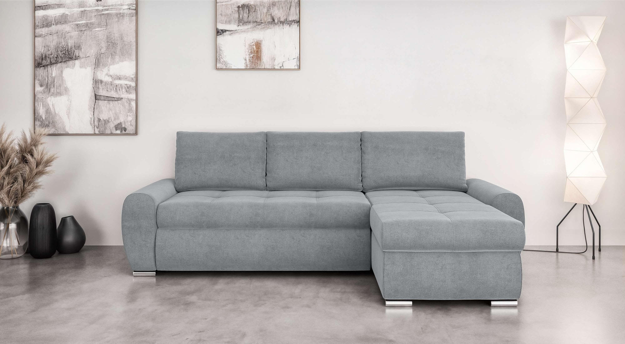 INOSIGN Ecksofa "HAVERHILL Schlafsofa mit Bettkasten, Maße B/H/T: 237/89/16 günstig online kaufen
