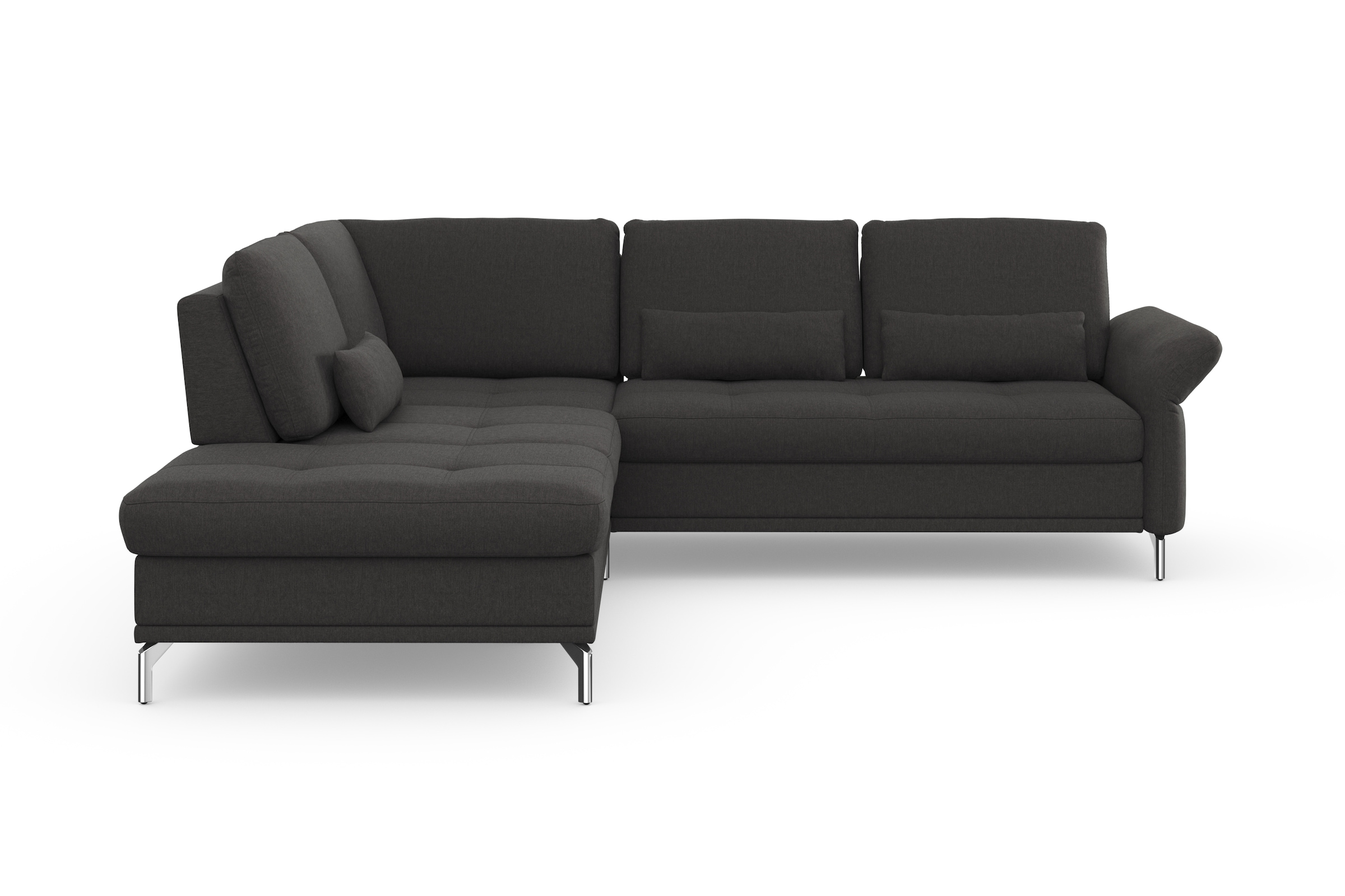 INOSIGN Ecksofa »Palm Beach L-Form«, Federkern, mit Sitztiefenverstellung, wahlweise mit Bettfunktion