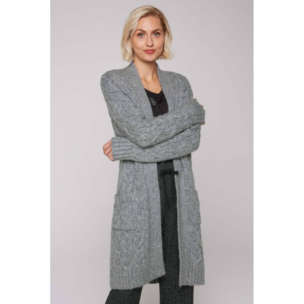 SOCCX Longstrickjacke