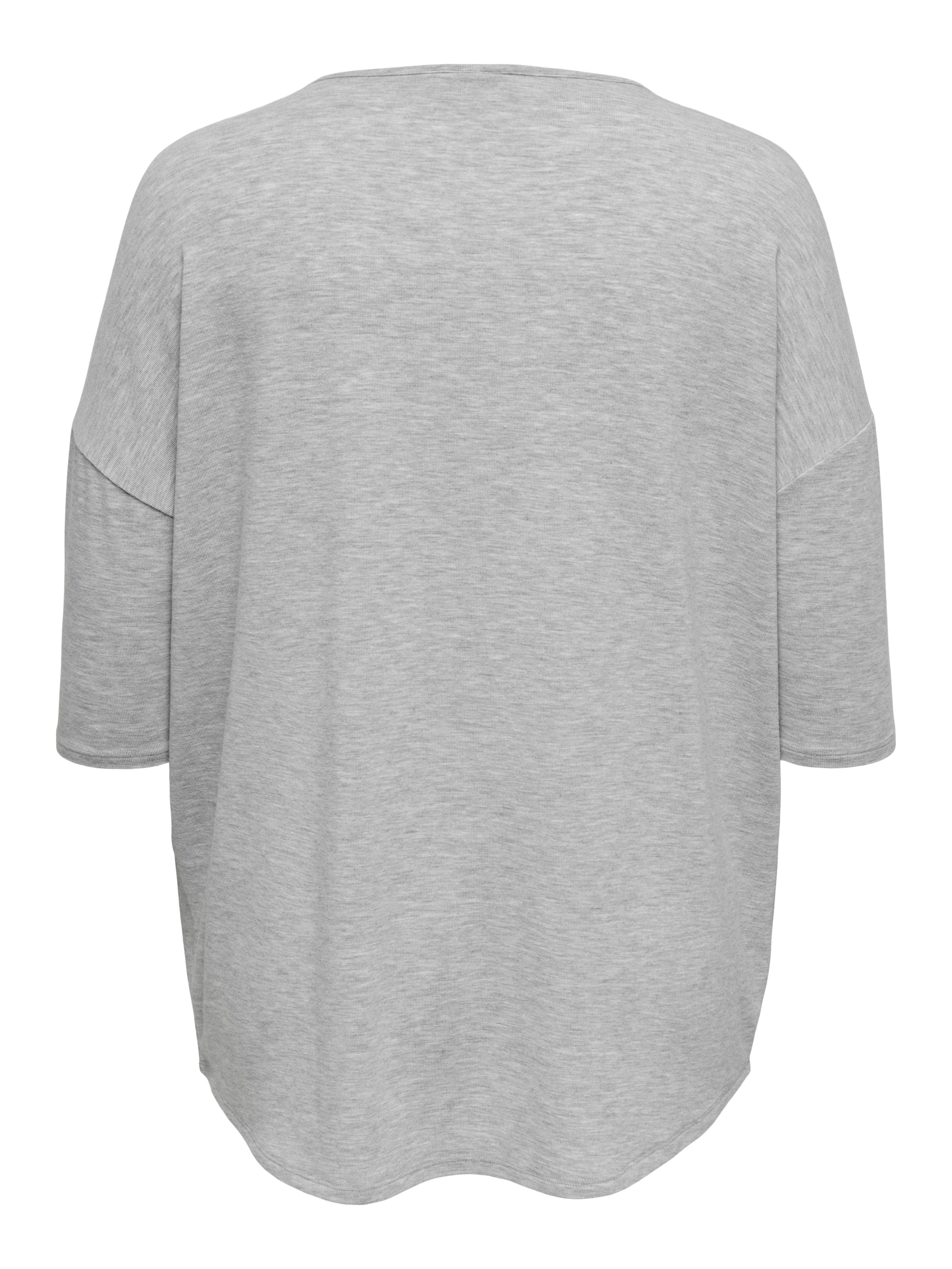 ONLY CARMAKOMA 3/4-Arm-Shirt "CARLAMOUR 3/4 TOP JRS NOOS" günstig online kaufen