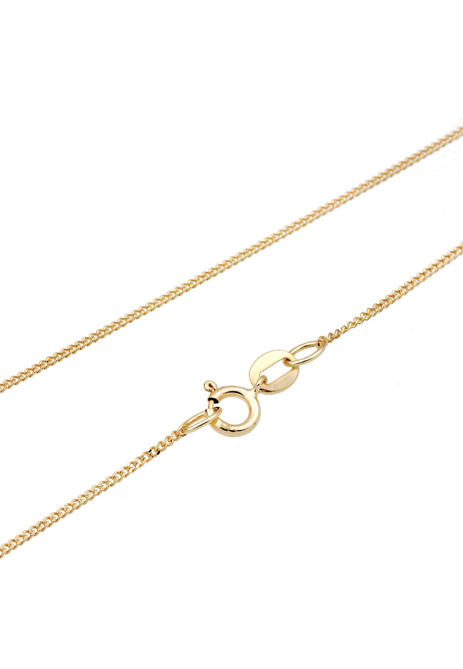 Elli DIAMONDS Collierkettchen »Kreuz Diamant Weiß Brillantschliff (0.03ct) 585 Gelbgold«