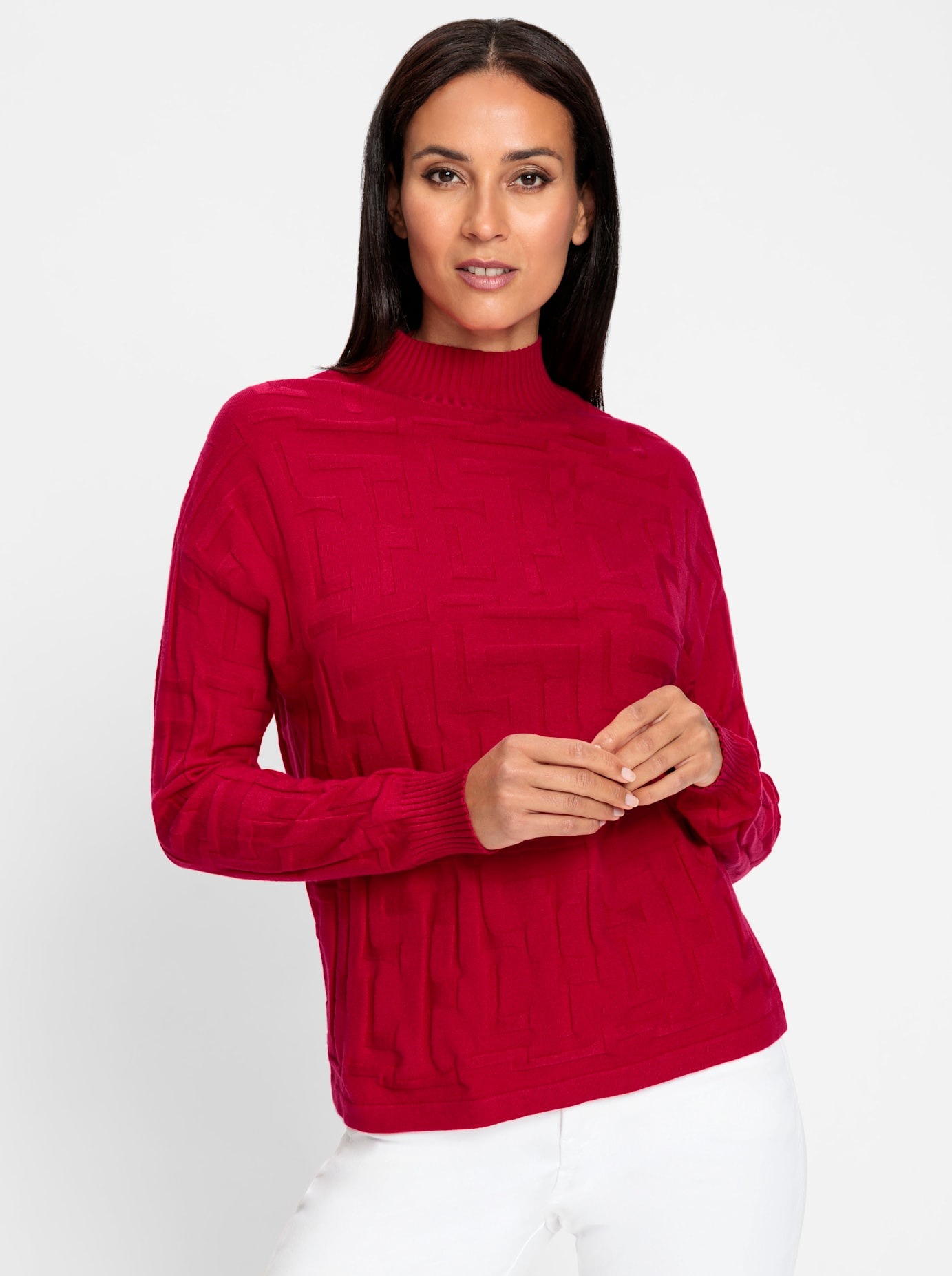 heine Strickpullover "Jacquard-Pullover" günstig online kaufen