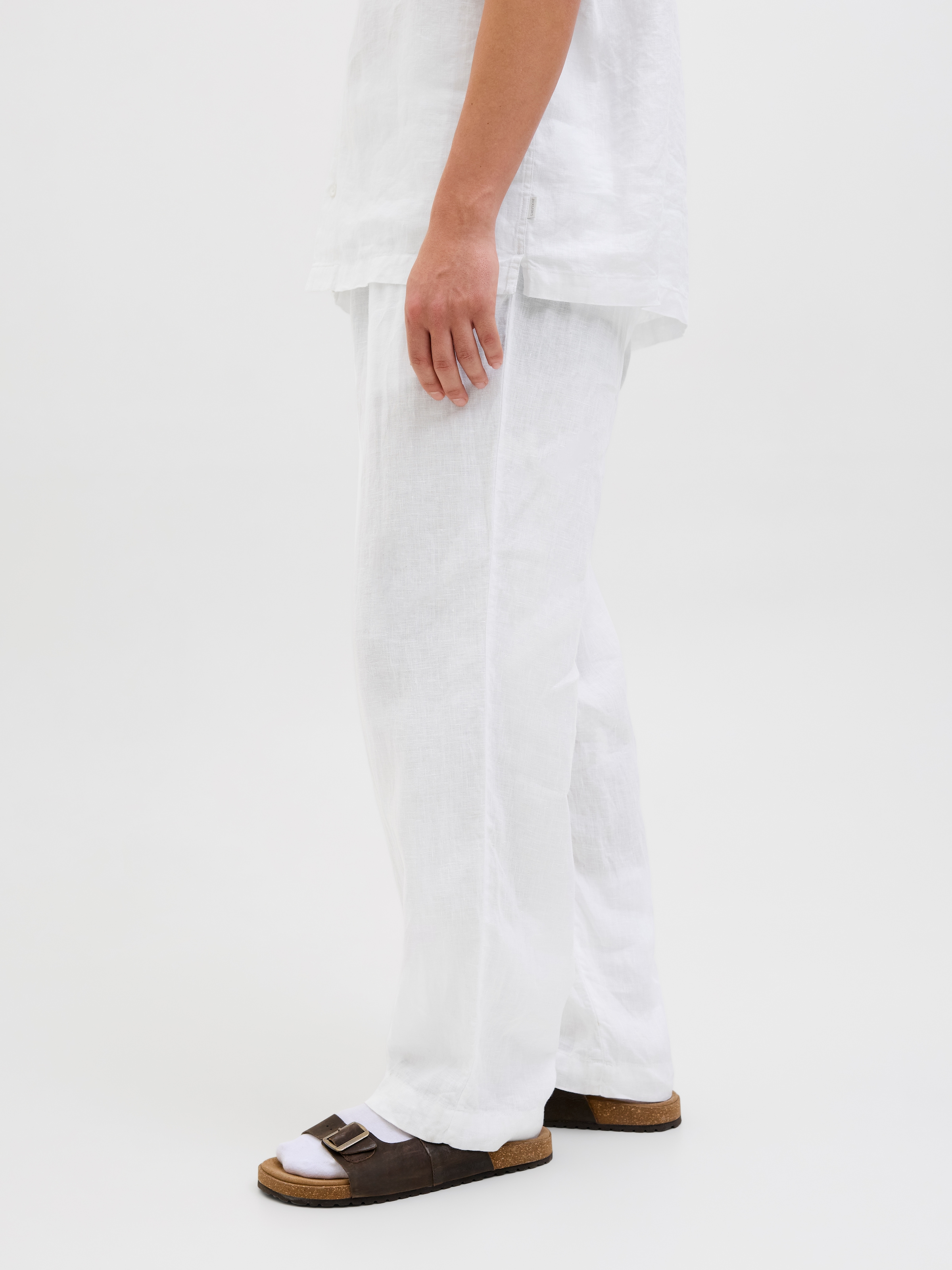 Jack & Jones Chinohose »JPSTKARL LAWRENCE LINEN CHINO SN«