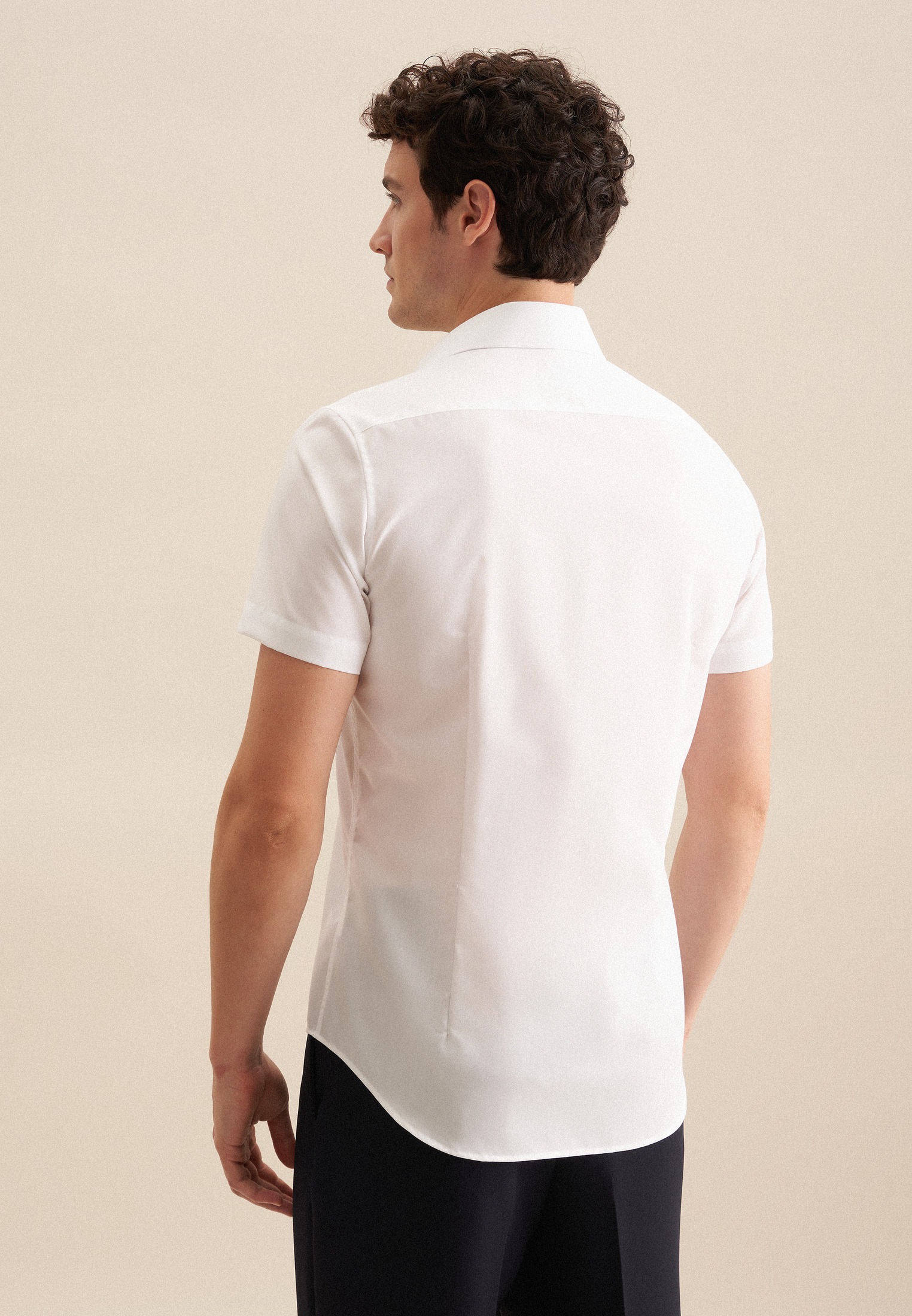 seidensticker Businesshemd "Shaped" Shaped 1/2 Kentkragen Uni günstig online kaufen