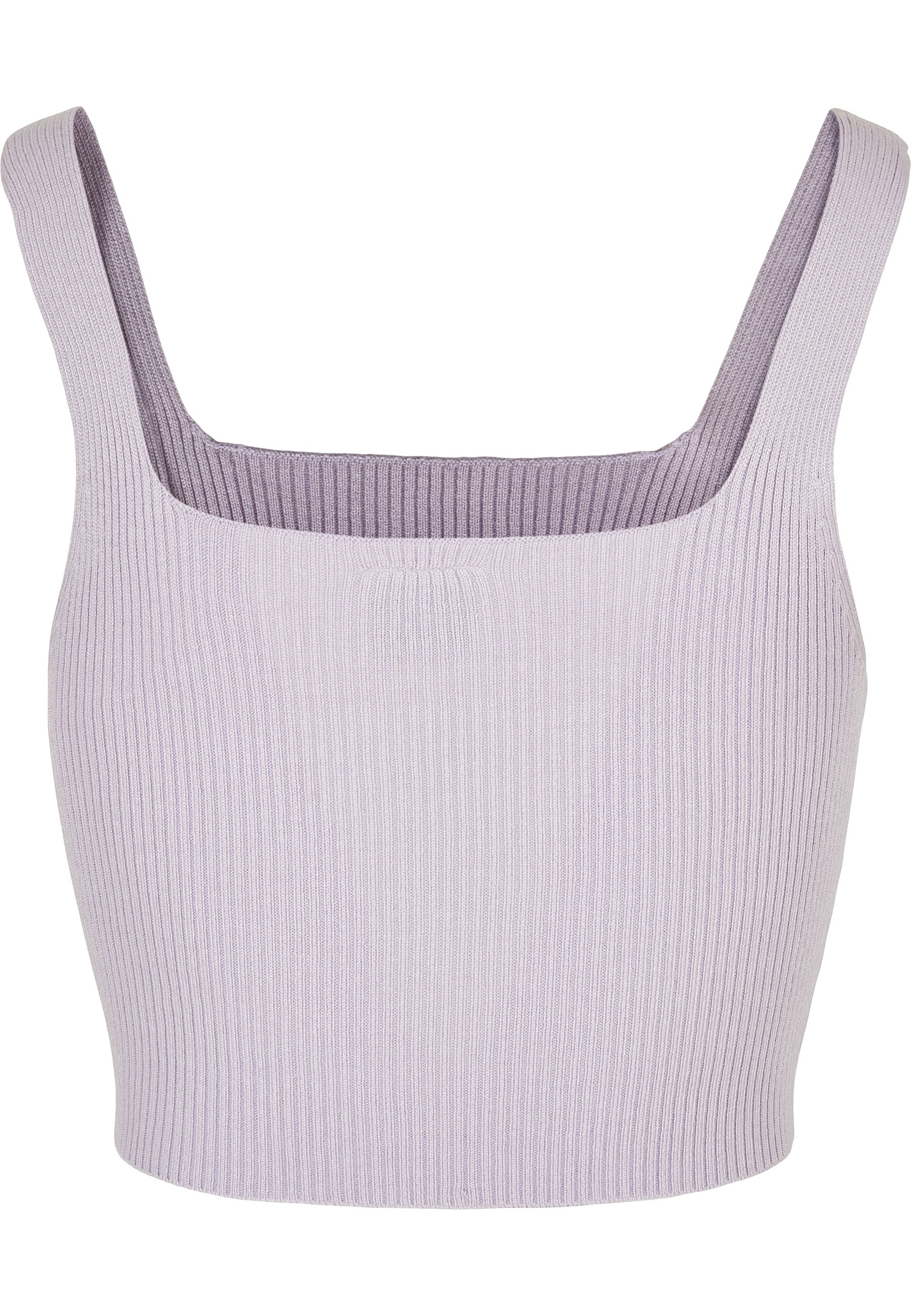URBAN CLASSICS Tanktop "Urban Classics Damen Ladies Cropped Knit Top" 1 Stk günstig online kaufen