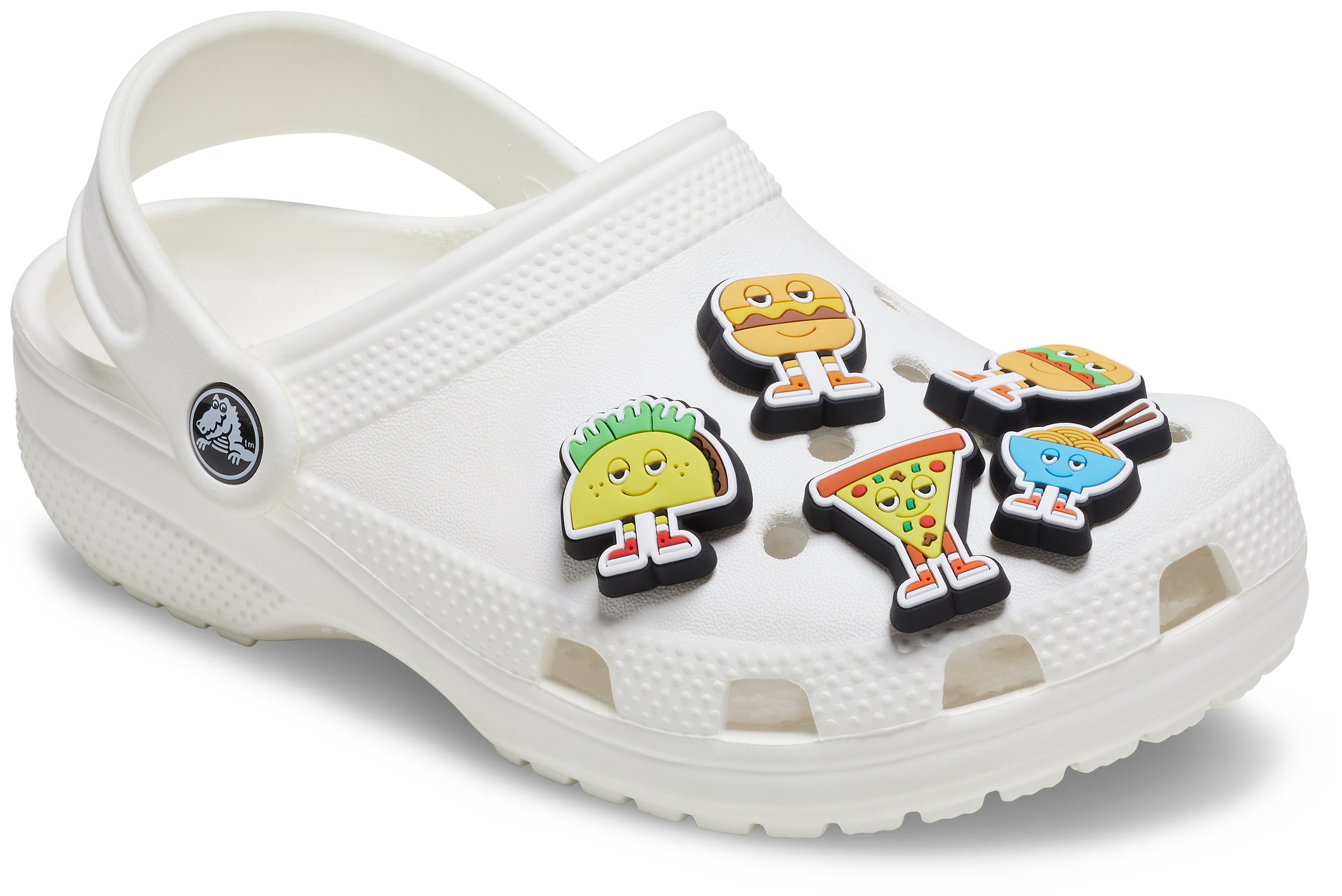 Crocs Schuhanstecker »Jibbitz™ Chill Foods«, (Set, 5 tlg., Kein Spielzeug. Nicht für Kinder unter 3 Jahren geeignet), mit farbenfrohen Motiven