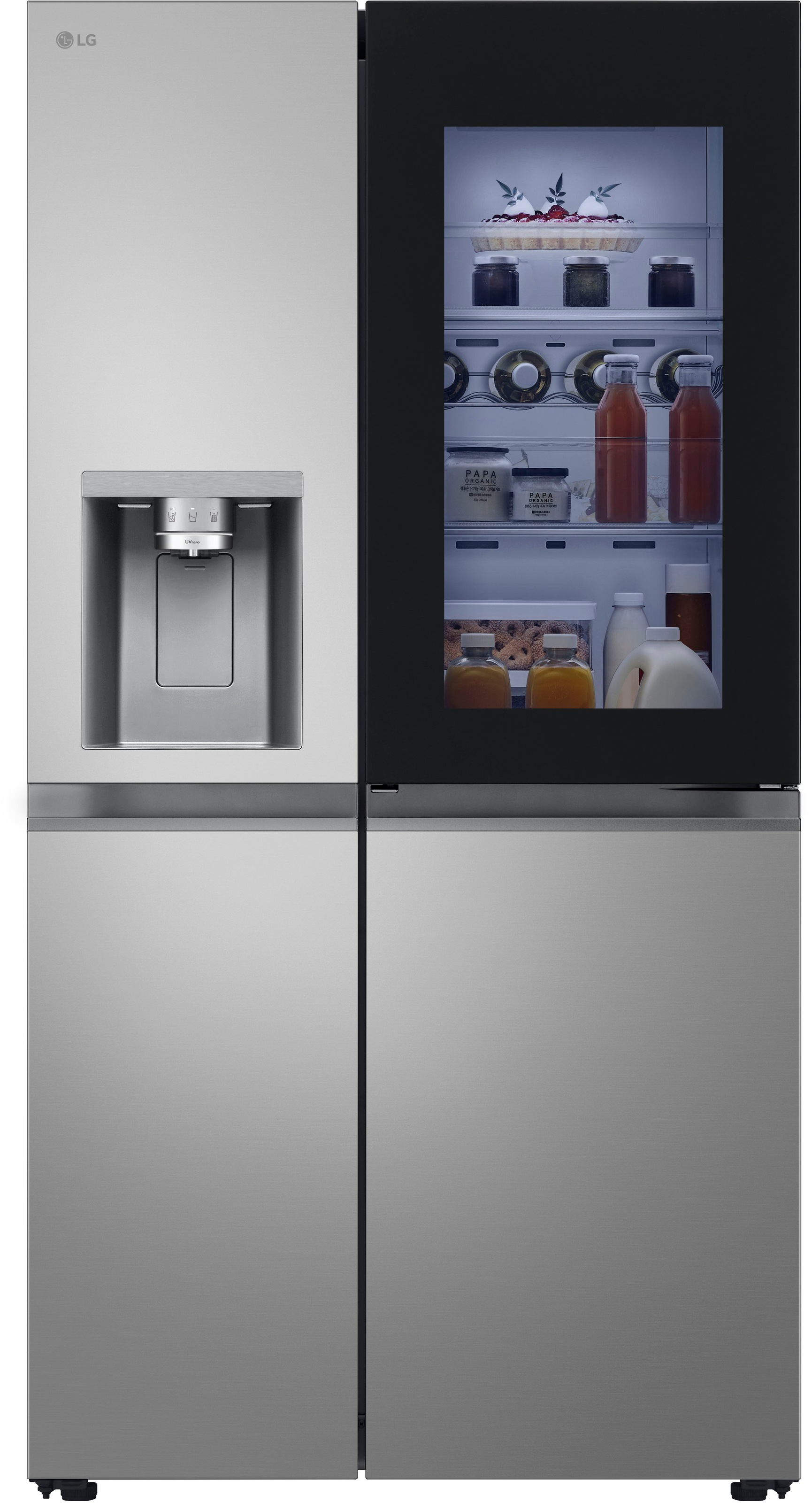 LG Side-by-Side "GSXE81PYBD" 179 cm hoch 91,3 cm breit günstig online kaufen