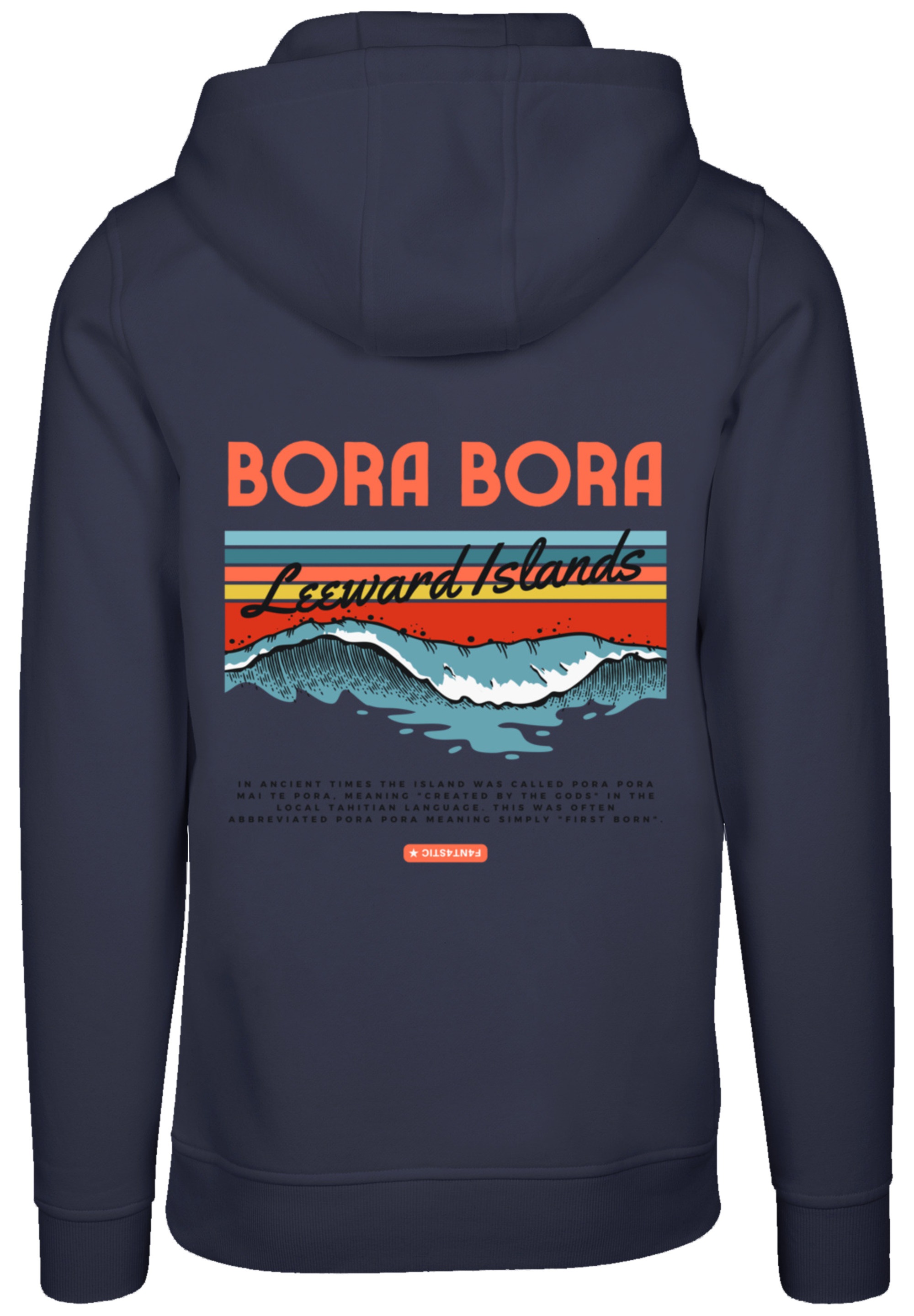 F4NT4STIC Kapuzenpullover "Bora Bora Leewards Island", Hoodie, Warm, Bequem