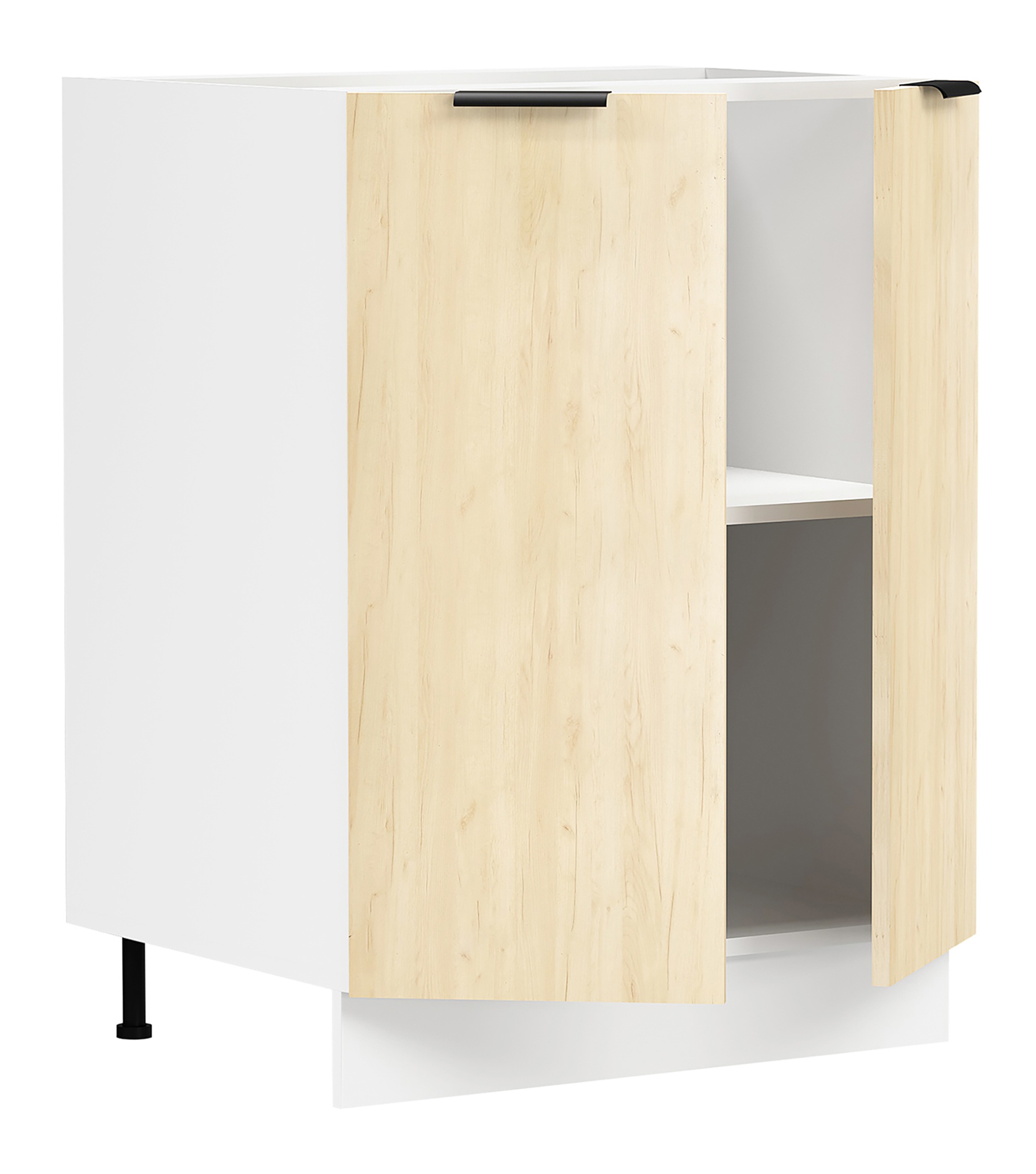 VCM Unterschrank »Küchenschrank 60 cm Unterschrank Drehtüren Fasola«