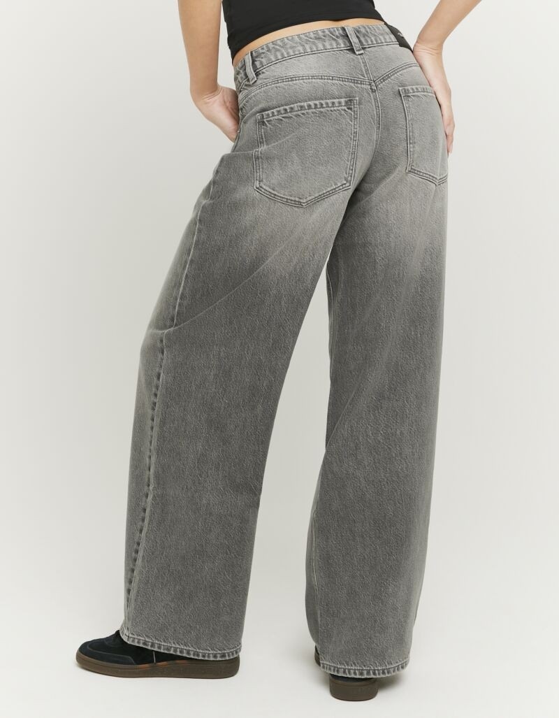 Tally Weijl Low-rise-Jeans »SPADEDODA« aus hochwertigem Baumwoll-Lyocell-Mix, tief geschnitten in weitem Fit