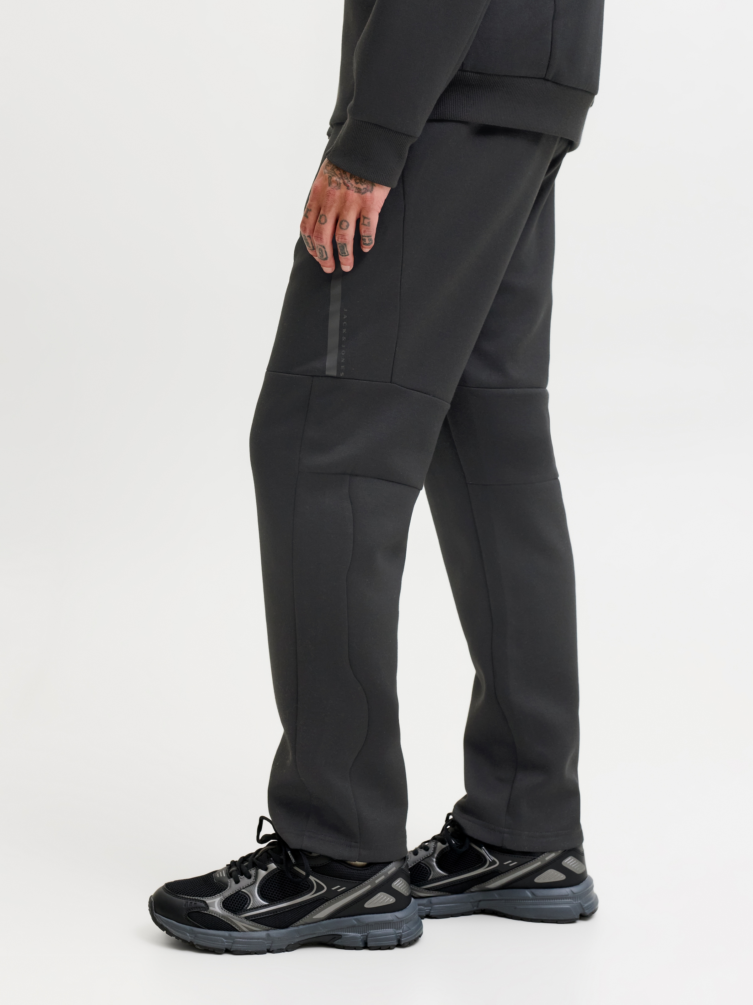 Jack & Jones Sweathose »JPSTGORDON FUSION UNC SWEAT PANTS SN«  Materialmix, regular fit