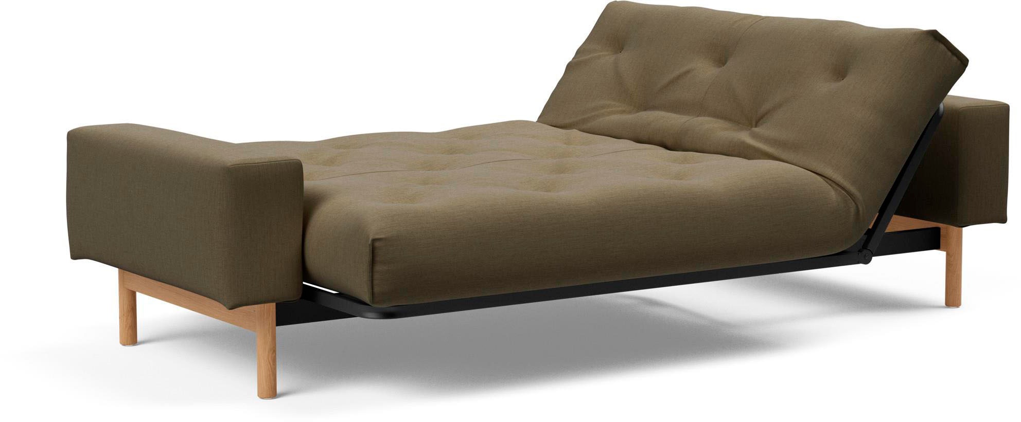 INNOVATION LIVING ™ Schlafsofa »MIMER hochwertige Schlaffunktion, aktuelles Design und extra Komfort,«, Taschenfederkernmatratze, Breite Liegefläche 140 cm