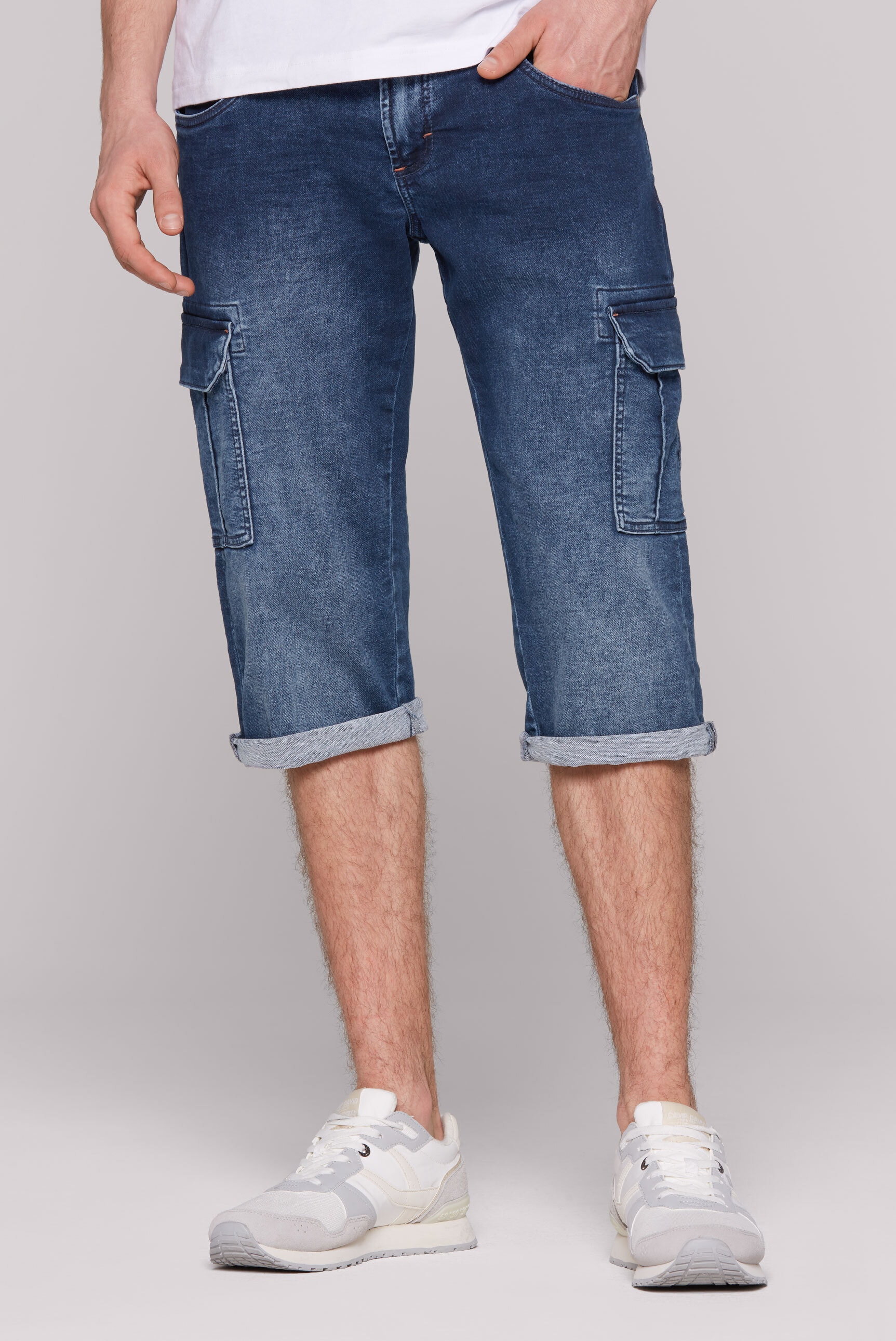 CAMP DAVID Jeansshorts, mit tief sitzenden Gesäßtaschen günstig online kaufen