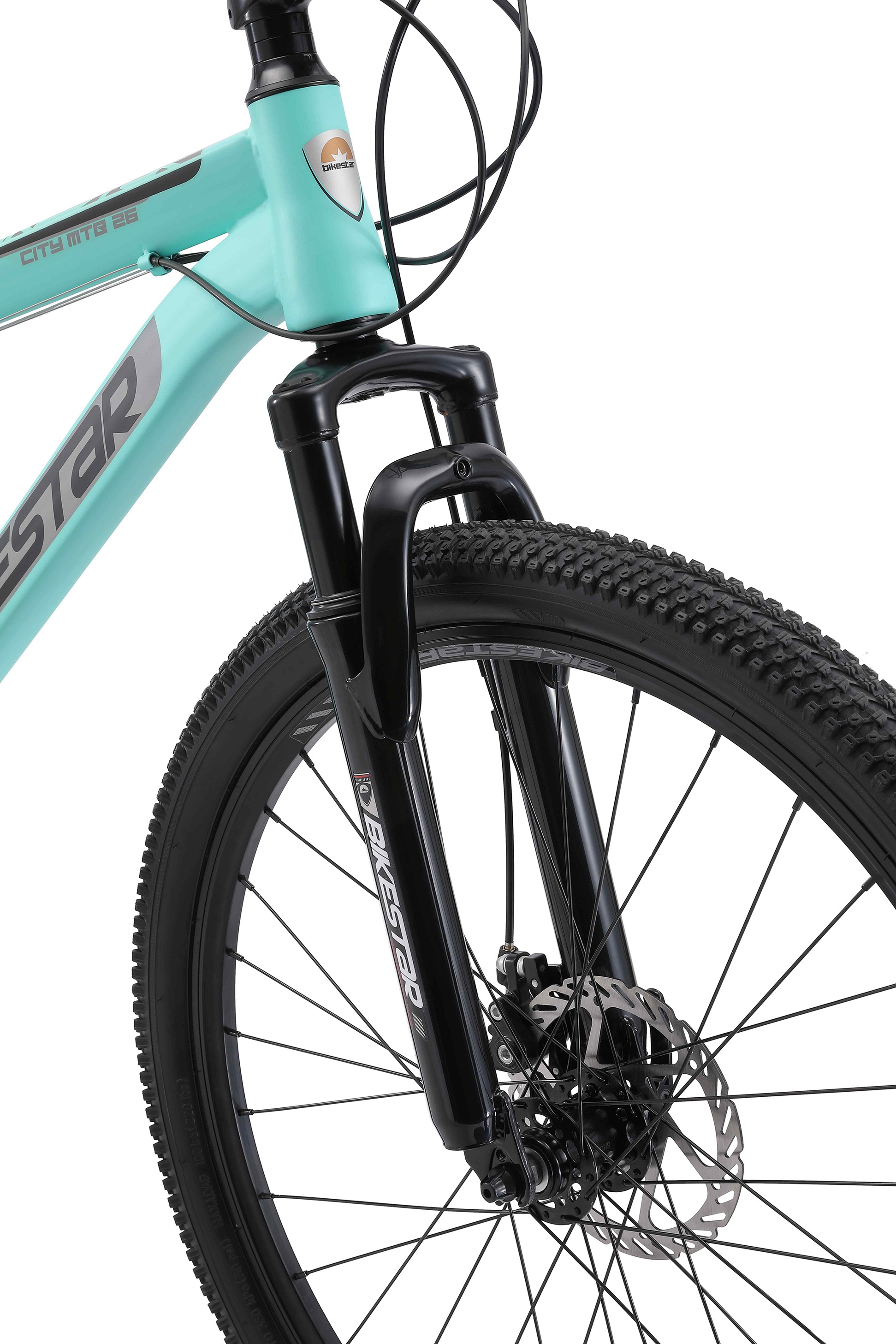 Bikestar Mountainbike 21 Gang Shimano RD-TY300 Schaltwerk Kettenschaltung für Damen und Herren, Kettenschaltung