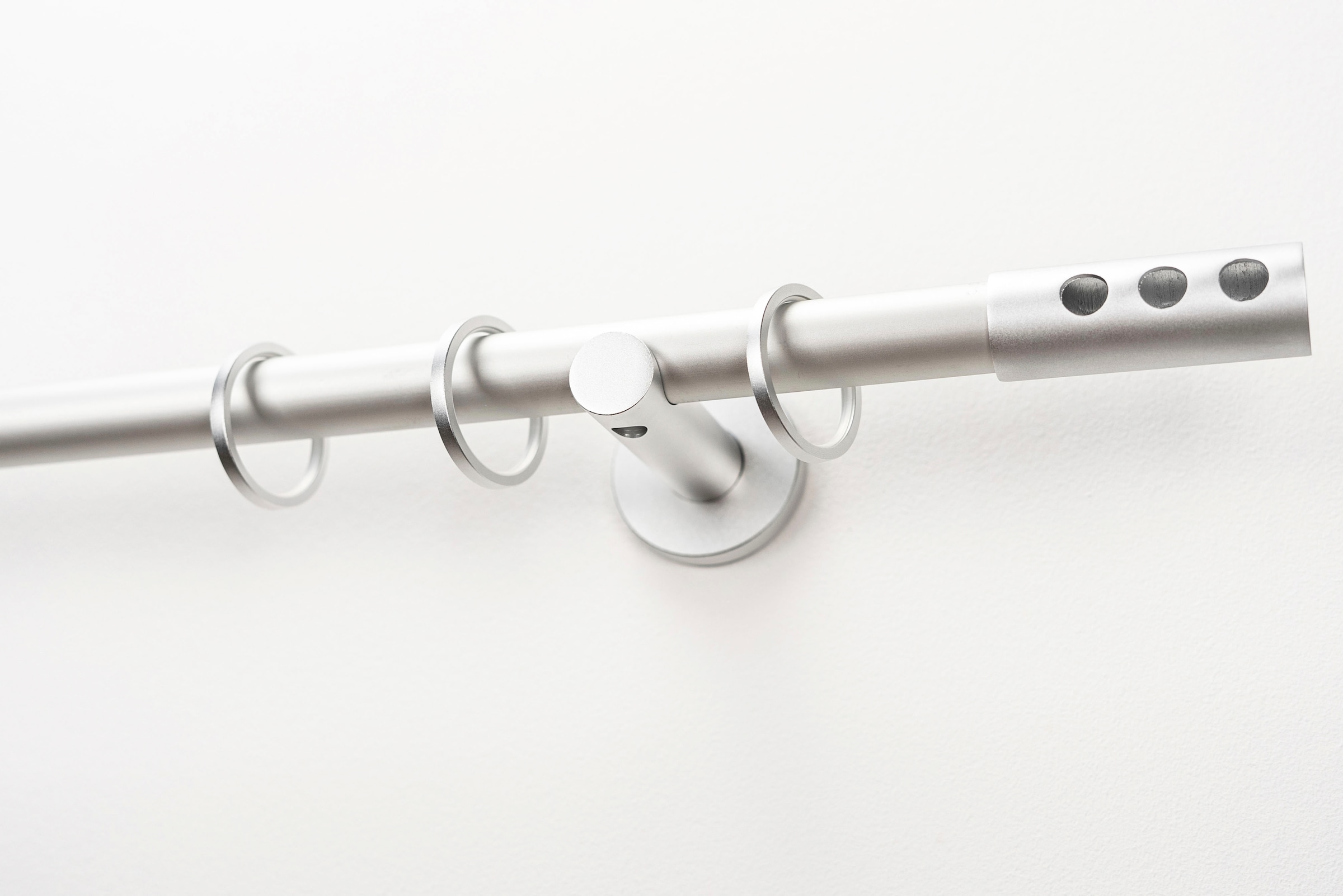 GARESA Gardinenstange "EASY" Ø 20 mm 1 läufig-läufig Wunschmaßlänge Vorhang günstig online kaufen
