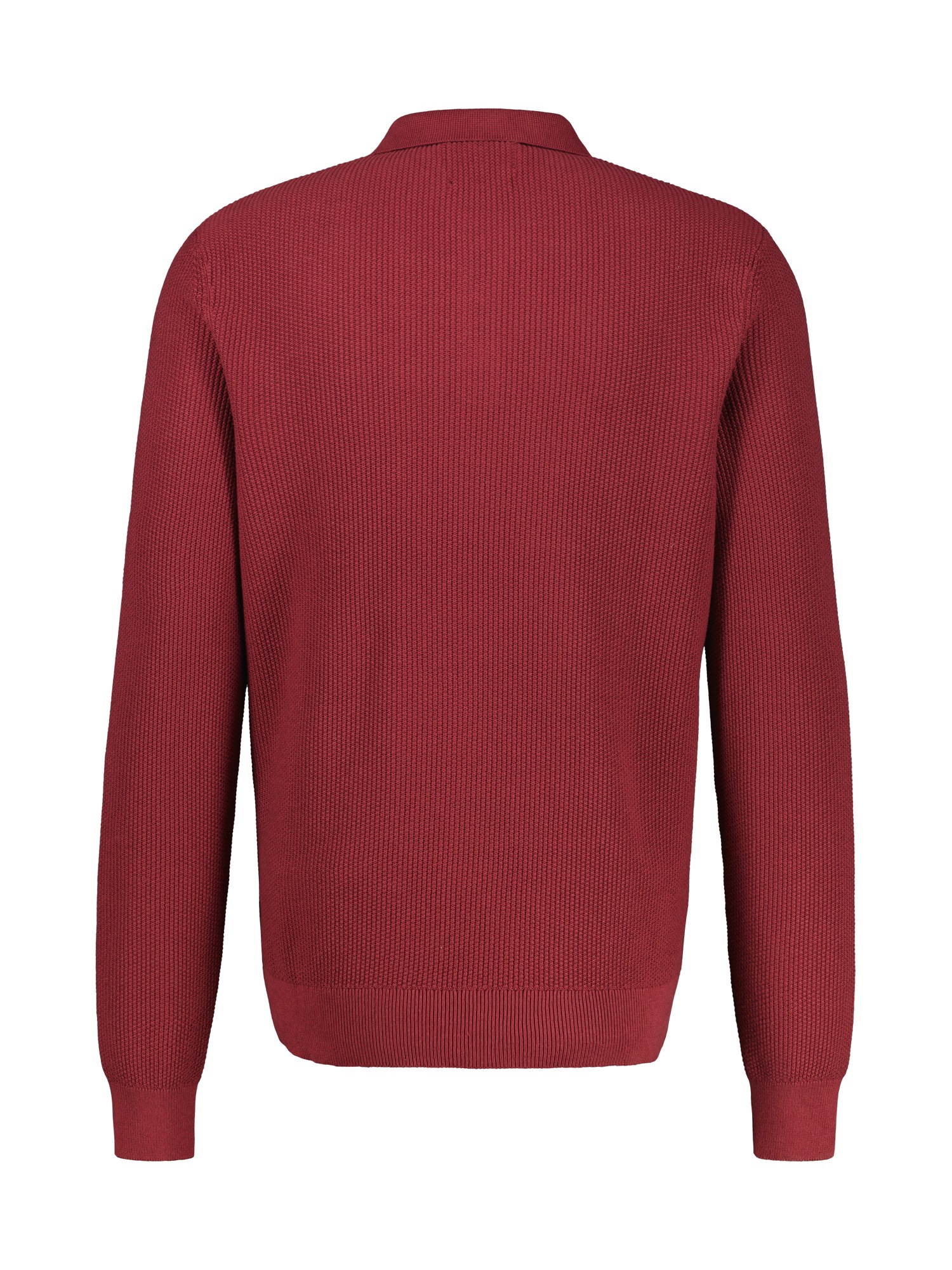 LERROS Strickpullover "LERROS Langarmpoloshirt, gestrickt" günstig online kaufen