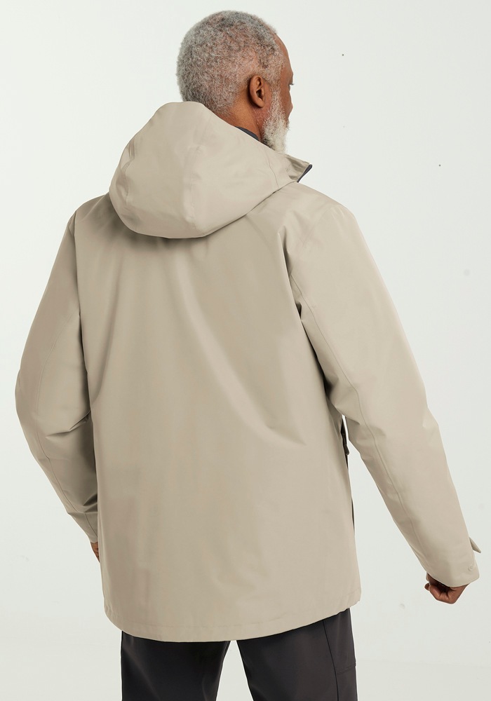 Jack Wolfskin 3-in-1-Funktionsjacke »ICECAPE 3IN1 DOWN JKT M RDS«, mit Kapuze