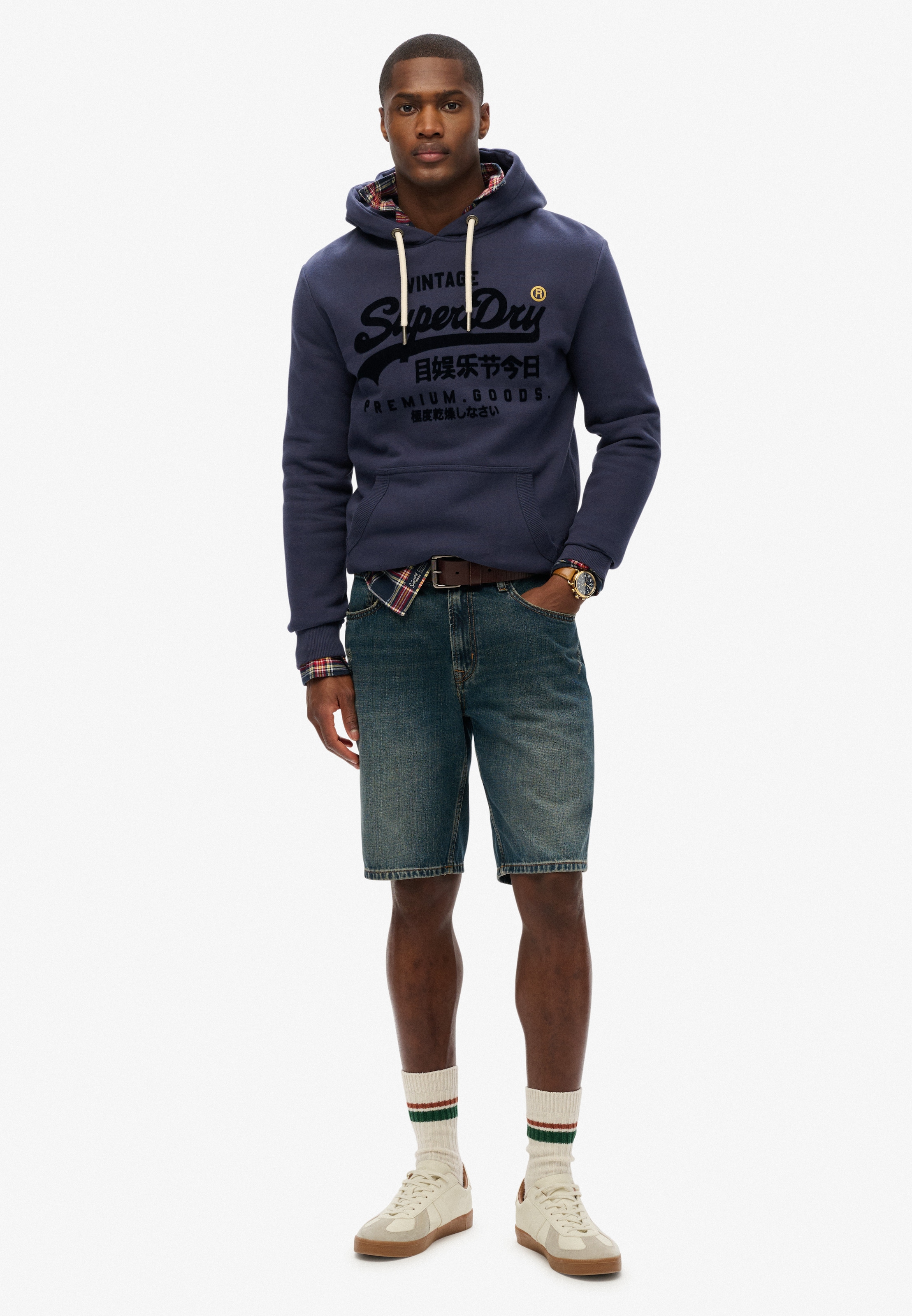 Superdry Kapuzensweatshirt »VL TONAL RELAXED HOOD«