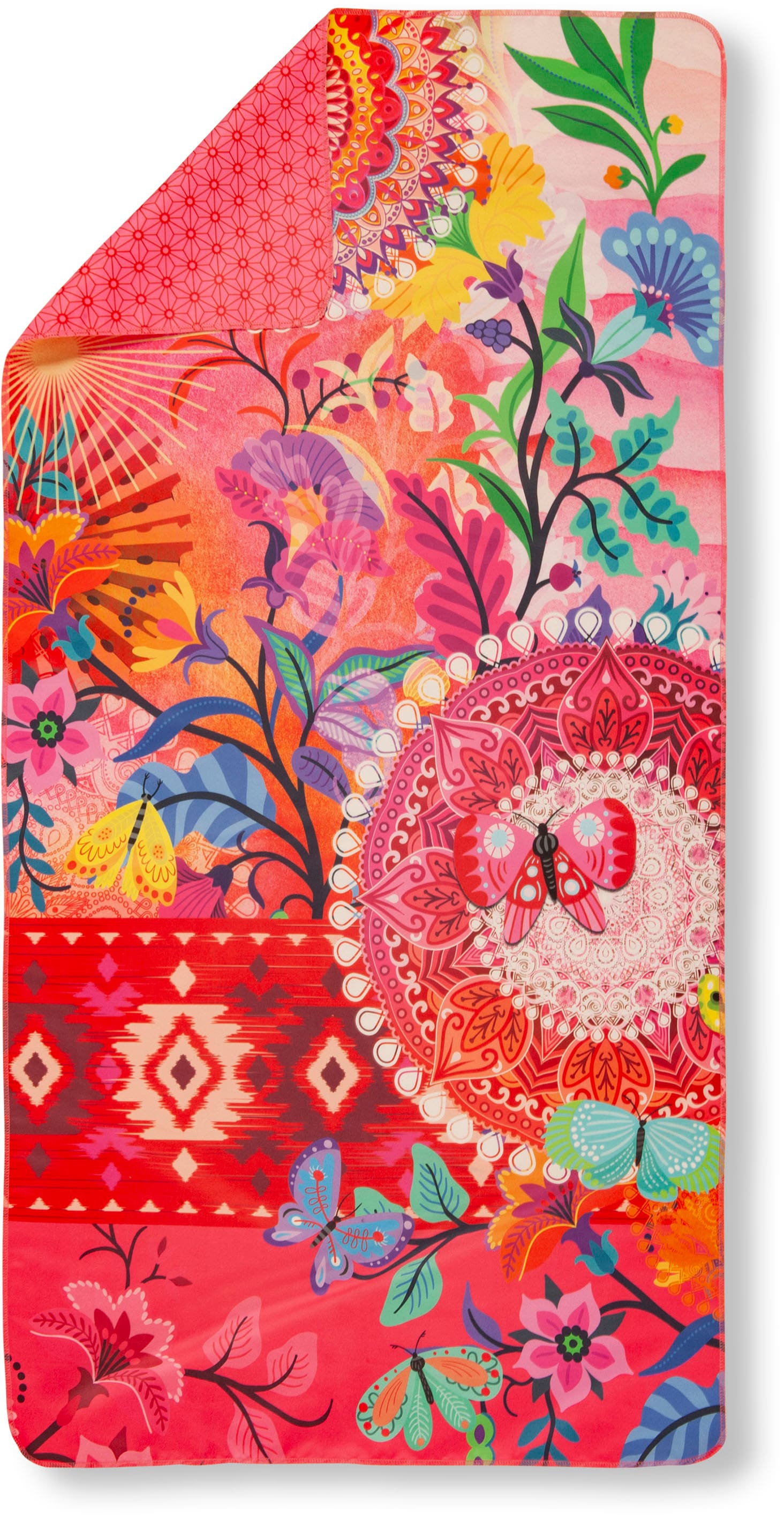 hip Sporthandtuch "Giselah" Mikrofaser, 50x100, Schnelltrocknend, Reise, Sp günstig online kaufen