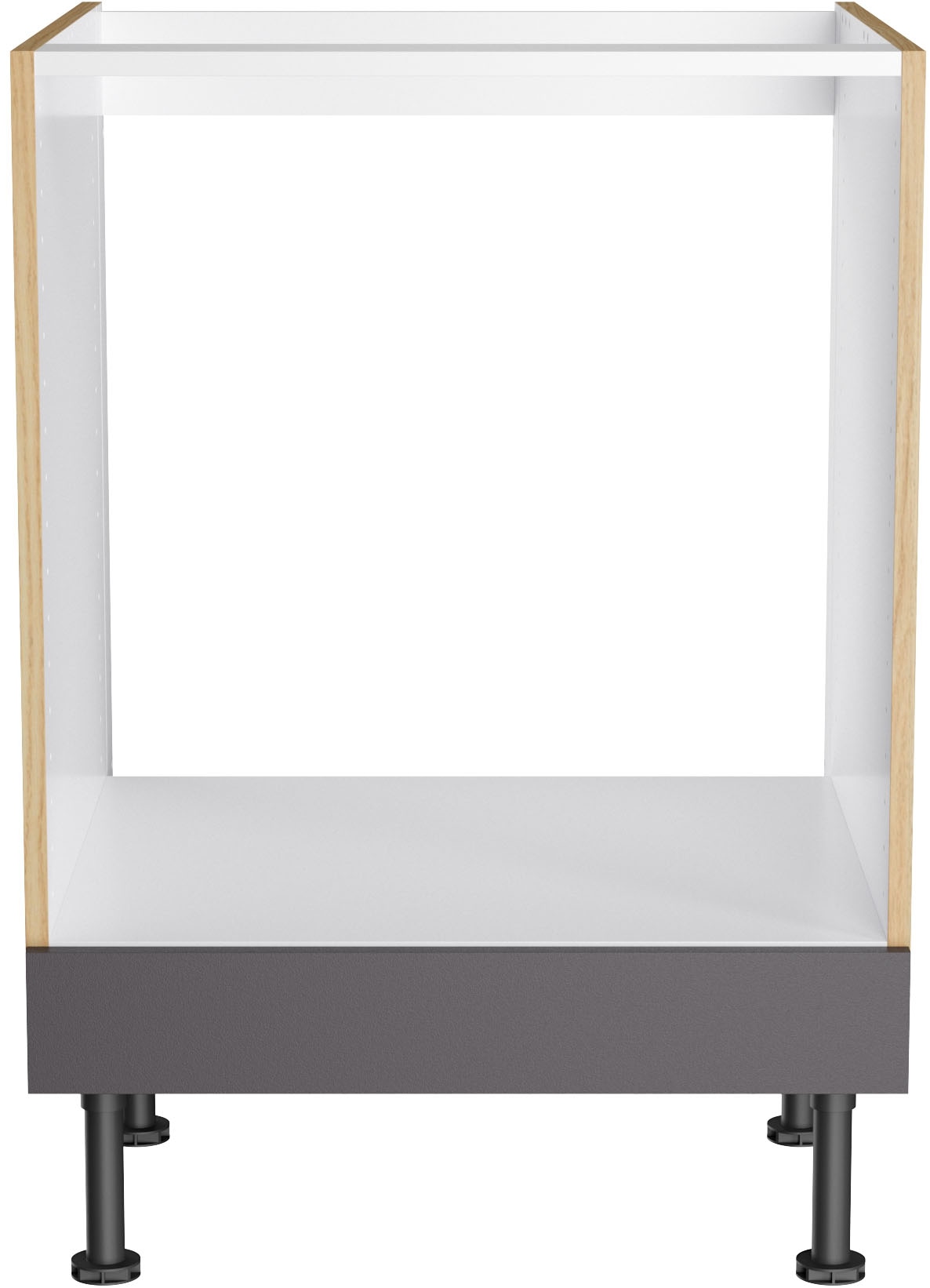 KOCHSTATION Herdumbauschrank »KS-Lucy« Breite 60 cm, 1 Blende, höhenverstellbare Füße