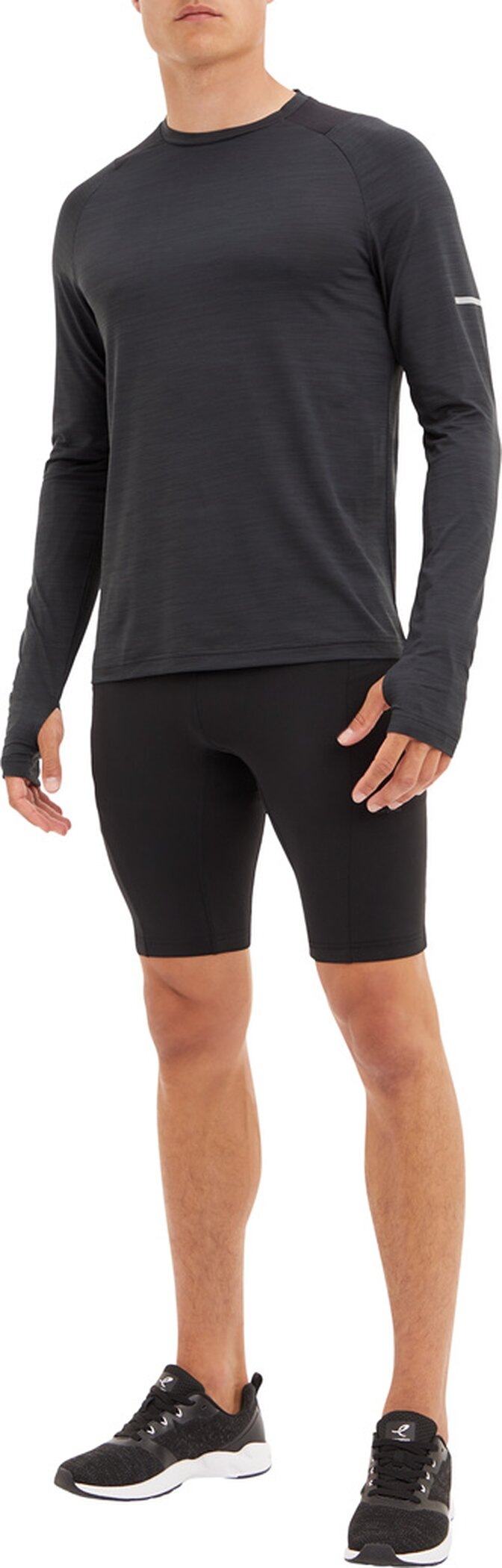 Energetics Ailo LS M Long Sleeve Shirt Black/Size L 3
