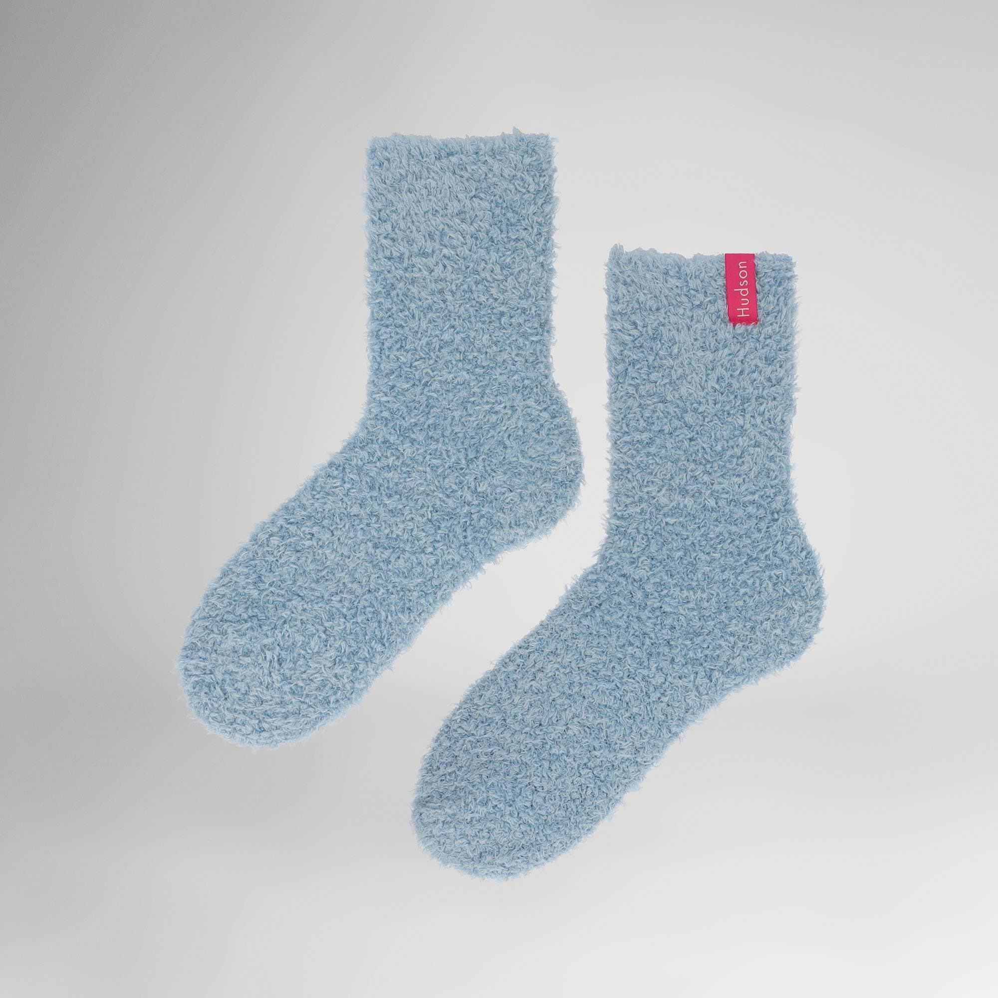 HUDSON Damen Socken "Socke Cosy", Gr. 39, blau, Obermaterial: 99% Polyester PES. 1% Elasthan EL., Socken